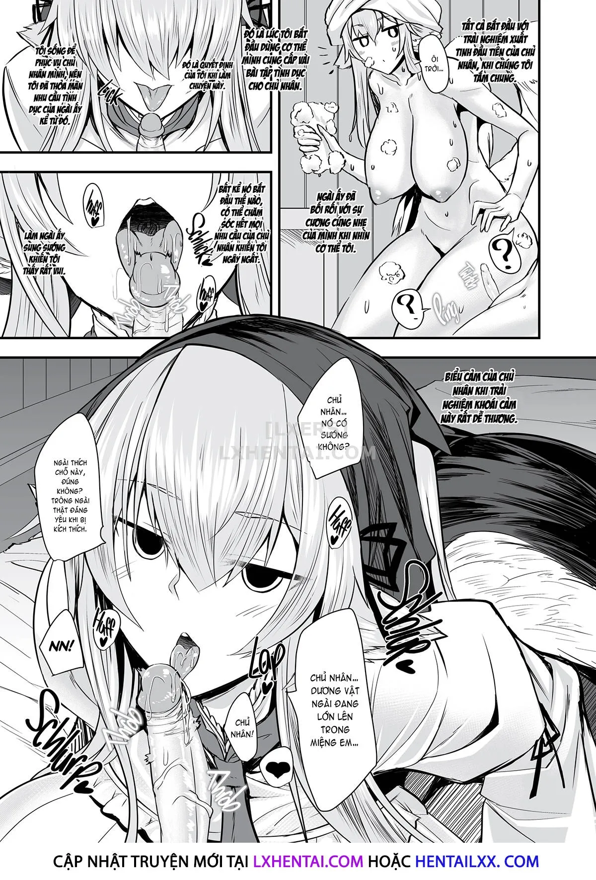 HentaiVN.net - Ảnh 9 - Feathery Maid Miss Yachiyo - Chap 1