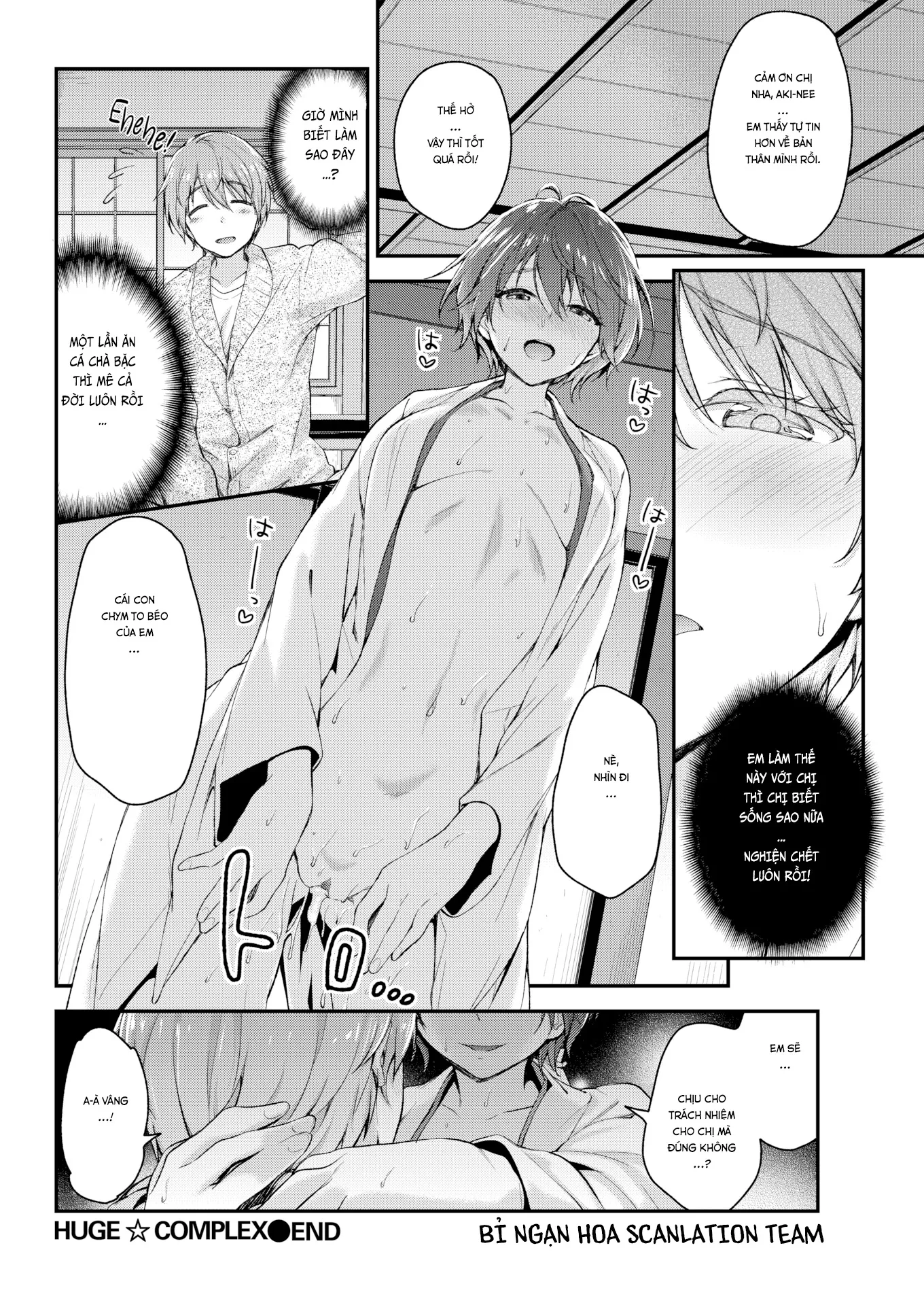 HentaiVN.net - Ảnh 17 - Bí Bách Con Cá Chà Bặc! [Huge★Complex] - Chap 1