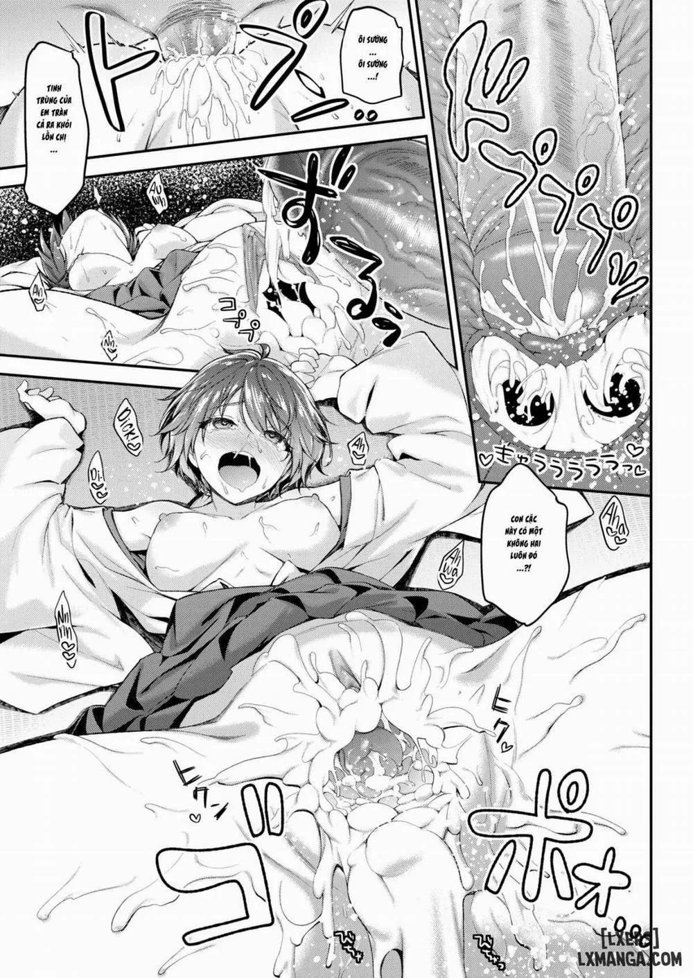 HentaiVN.net - Ảnh 15 - Bí Bách Con Cá Chà Bặc! [Huge★Complex] - Chap 2