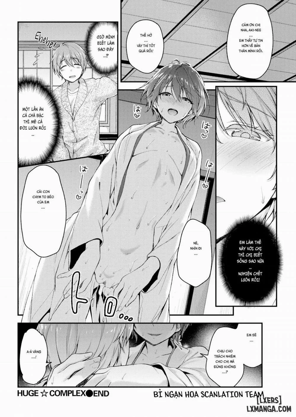 HentaiVN.net - Ảnh 16 - Bí Bách Con Cá Chà Bặc! [Huge★Complex] - Chap 2