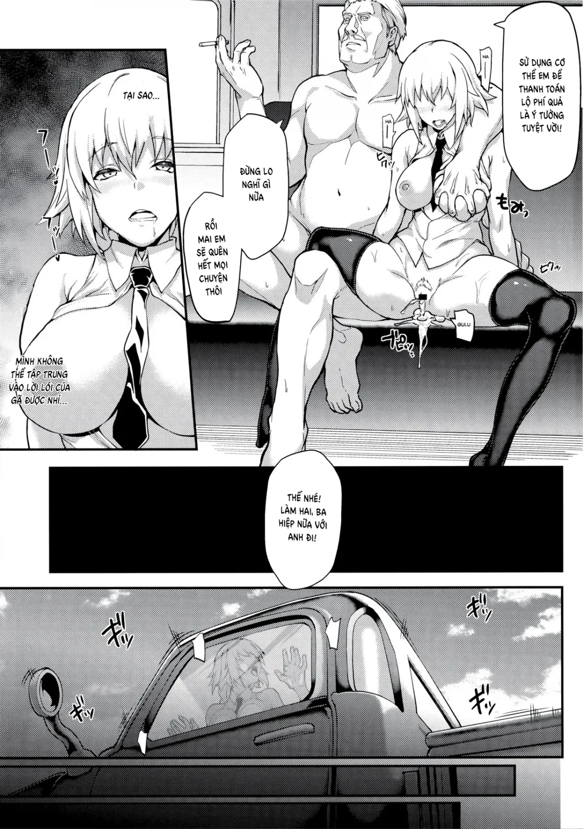 HentaiVN.net - Ảnh 8 - The Saint Who Got Forcibly Hypnotised Into Bitchhiking [Kyousei Saimin Seijo Inwai Bitch Hike] - Chap 1