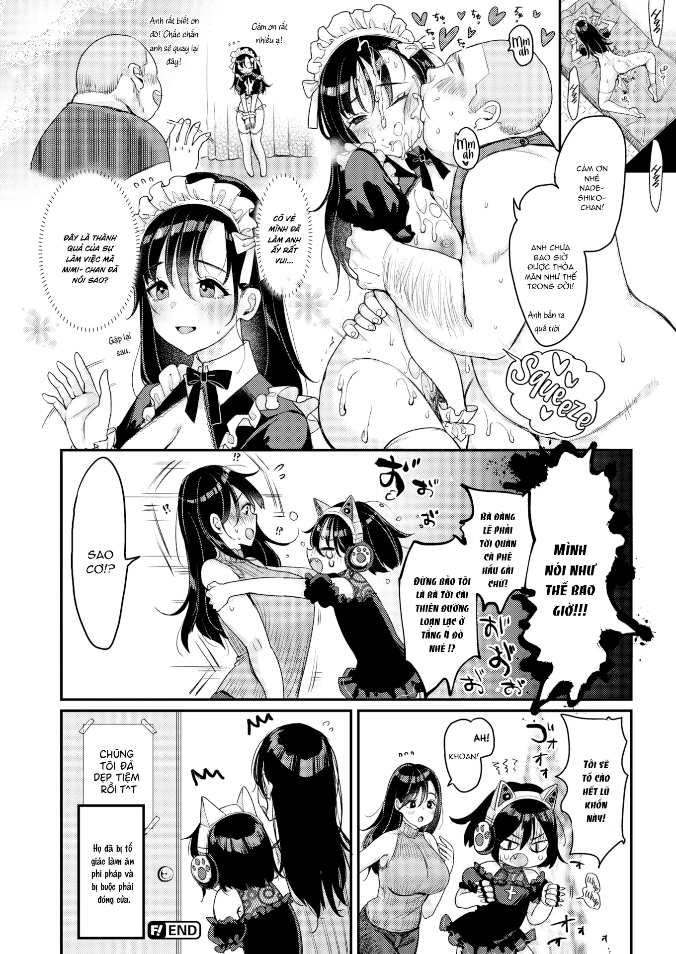 HentaiVN.net - Ảnh 24 - Nadeshiko- san không thể từ chối công việc làm thêm đầu tiên [Nadeshiko-san Just Can't Say No! ~First Part-Time Job~] - Chap 1