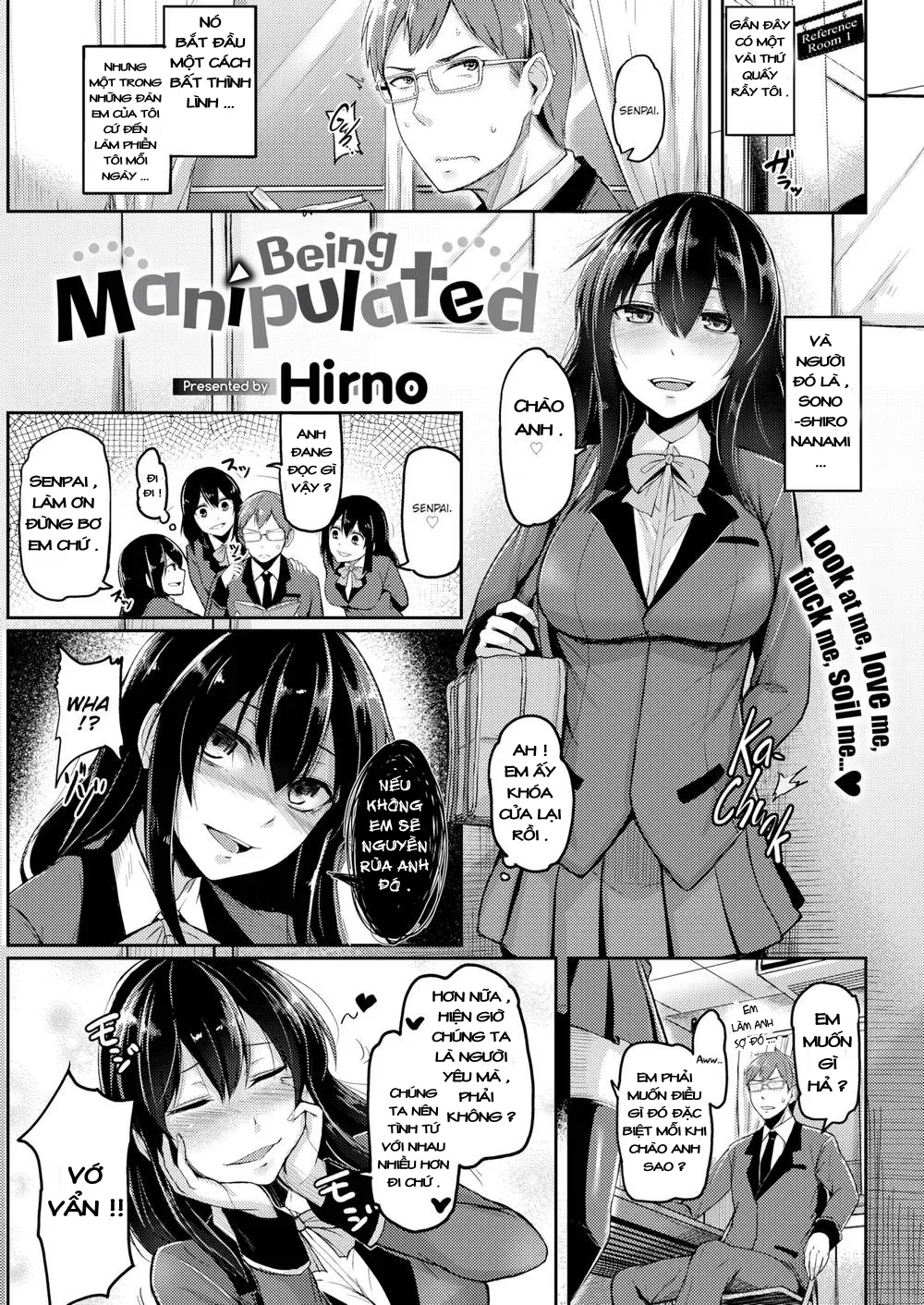 HentaiVN.net - Ảnh 2 - Being Manipulated - Chap 1