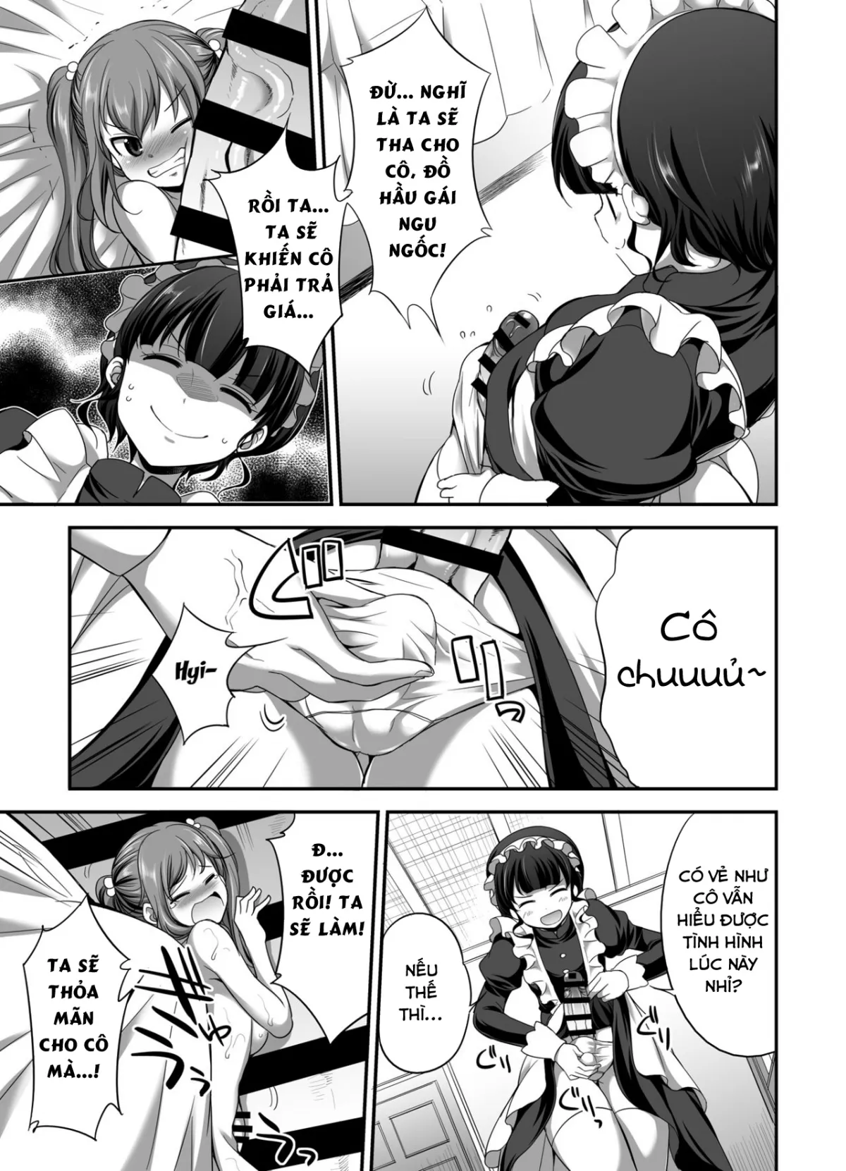 HentaiVN.net - Ảnh 10 - Ojou-sama no tsuke kata - Chap 1