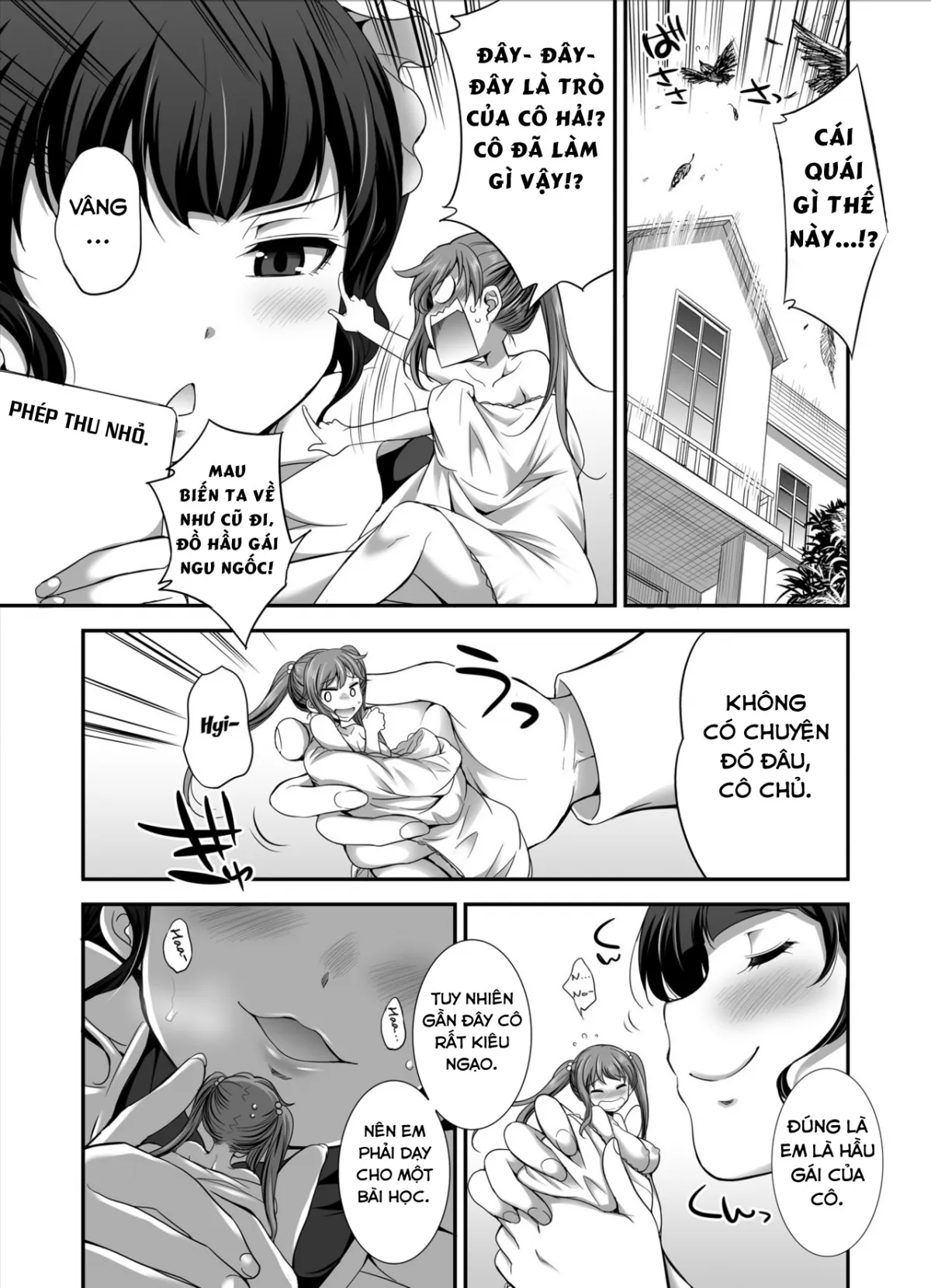 HentaiVN.net - Ảnh 6 - Ojou-sama no tsuke kata - Chap 1