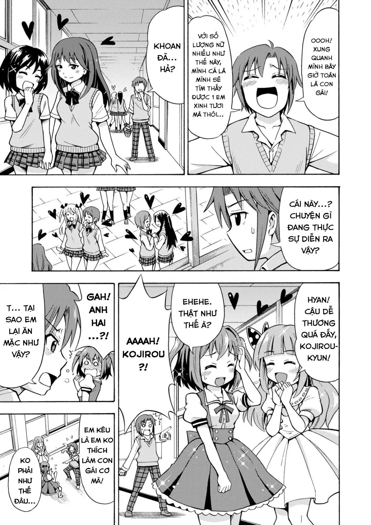 HentaiVN.net - Ảnh 11 - Cây súng biến đổi giới tính [Henshin TS Gun] - Chap 1