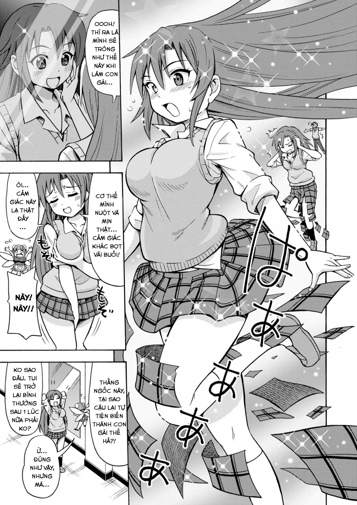HentaiVN.net - Ảnh 13 - Cây súng biến đổi giới tính [Henshin TS Gun] - Chap 1