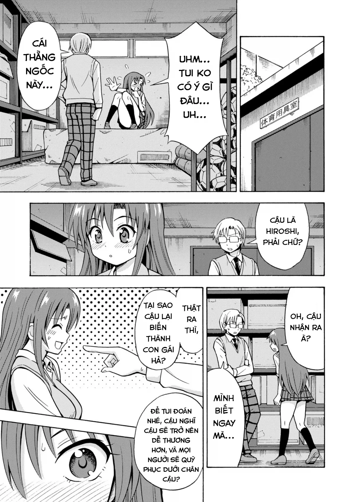 HentaiVN.net - Ảnh 17 - Cây súng biến đổi giới tính [Henshin TS Gun] - Chap 1
