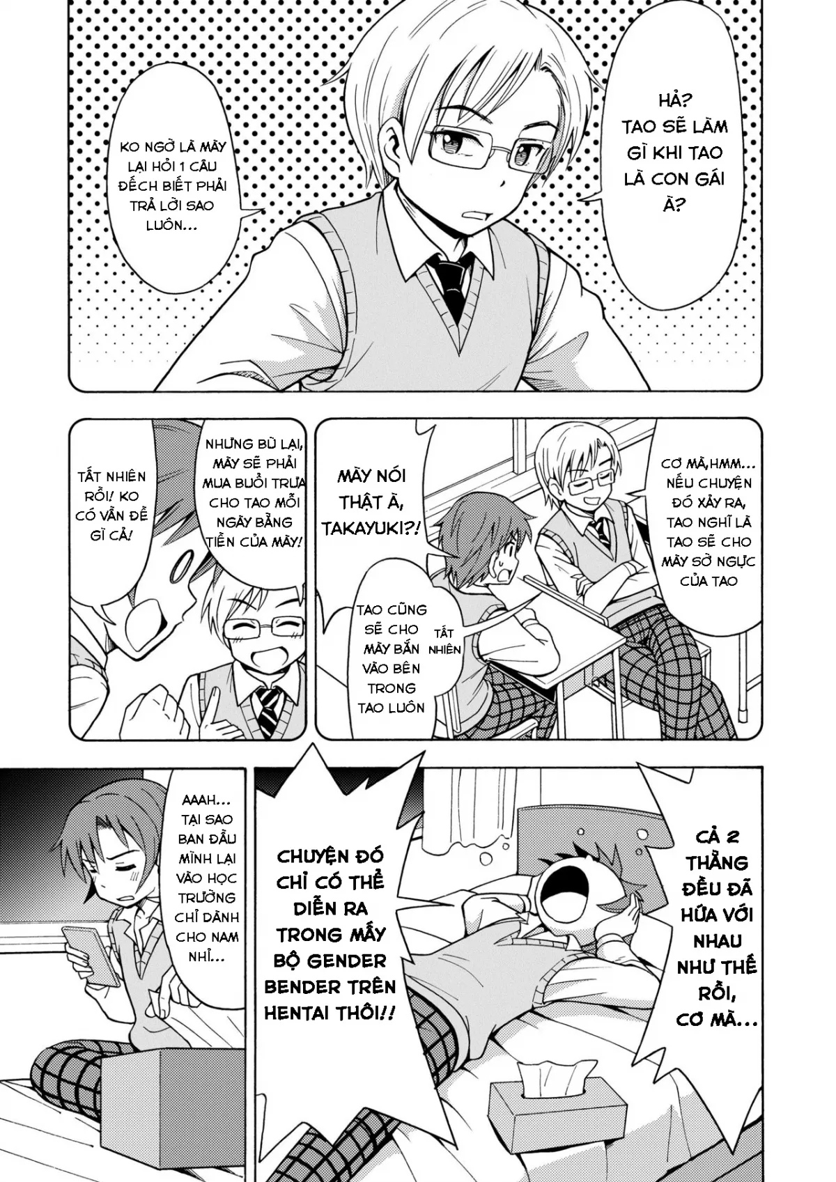 HentaiVN.net - Ảnh 3 - Cây súng biến đổi giới tính [Henshin TS Gun] - Chap 1