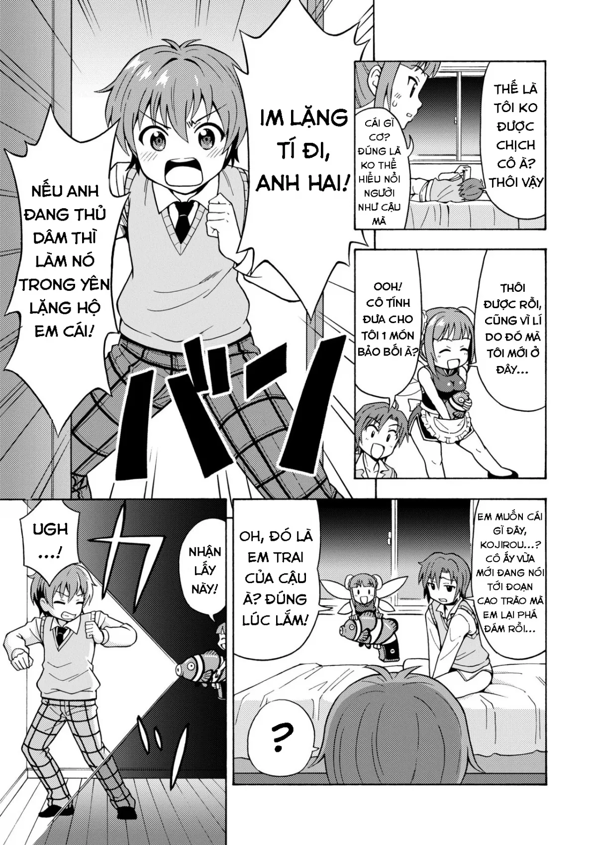 HentaiVN.net - Ảnh 5 - Cây súng biến đổi giới tính [Henshin TS Gun] - Chap 1