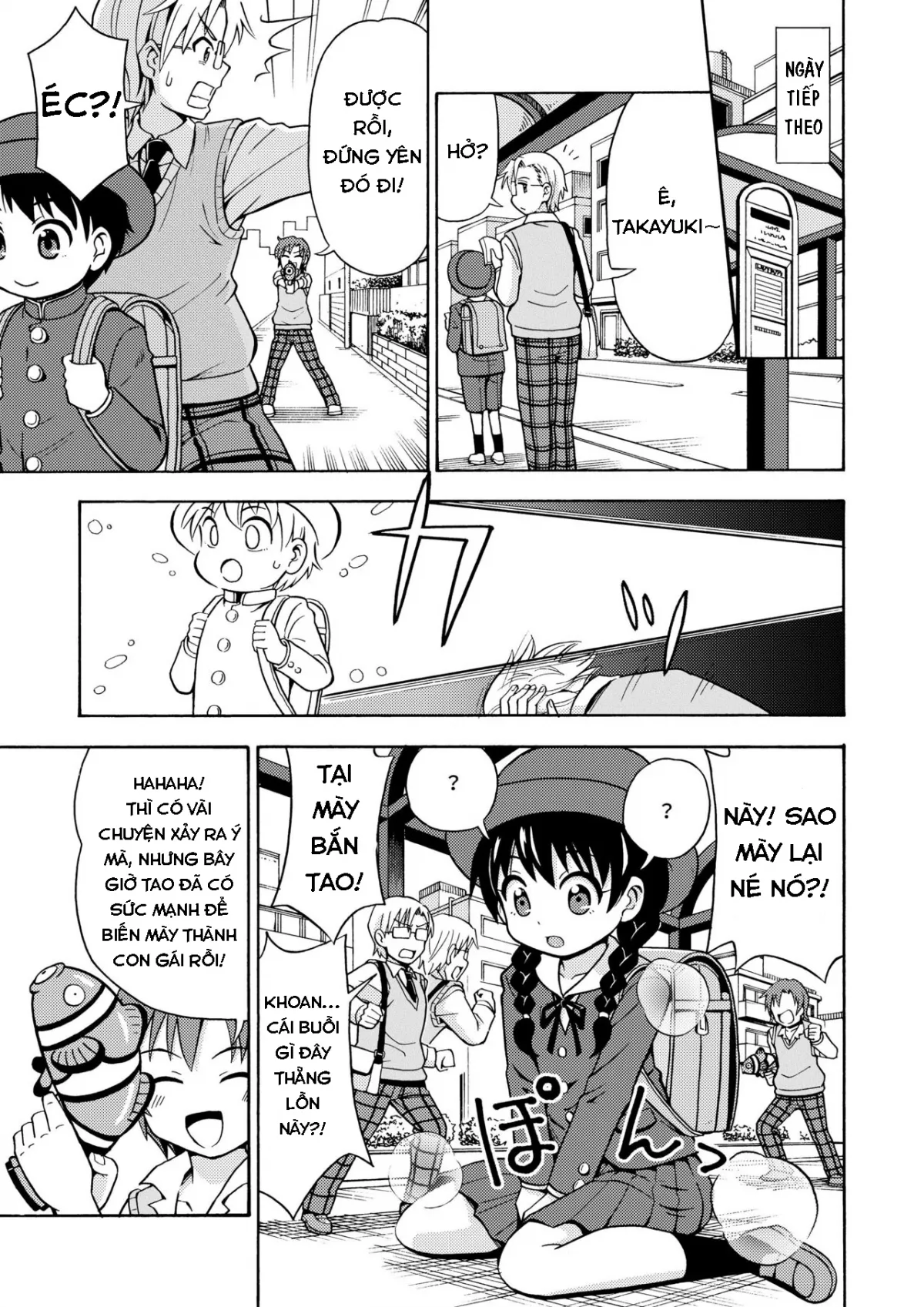 HentaiVN.net - Ảnh 7 - Cây súng biến đổi giới tính [Henshin TS Gun] - Chap 1