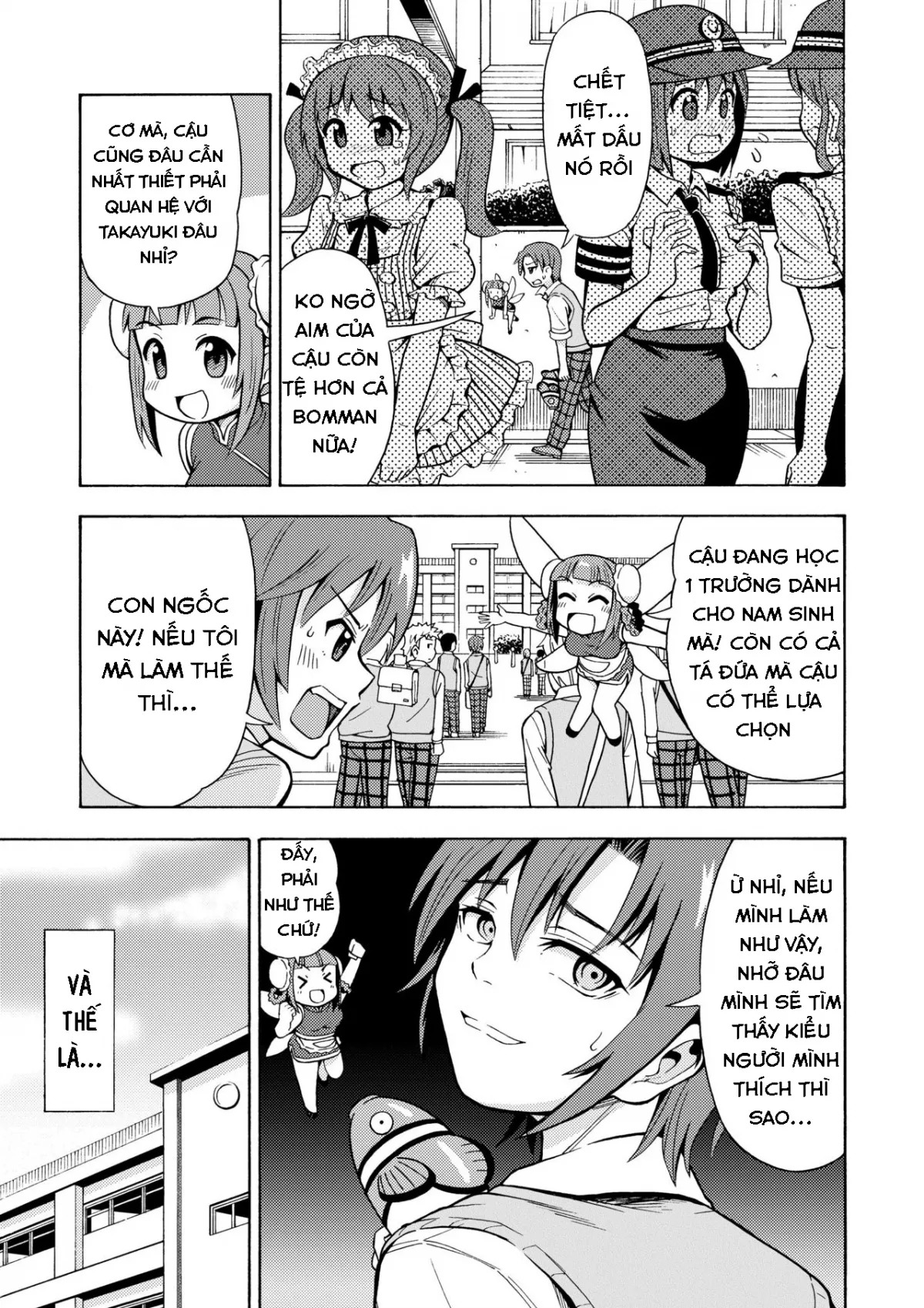 HentaiVN.net - Ảnh 9 - Cây súng biến đổi giới tính [Henshin TS Gun] - Chap 1
