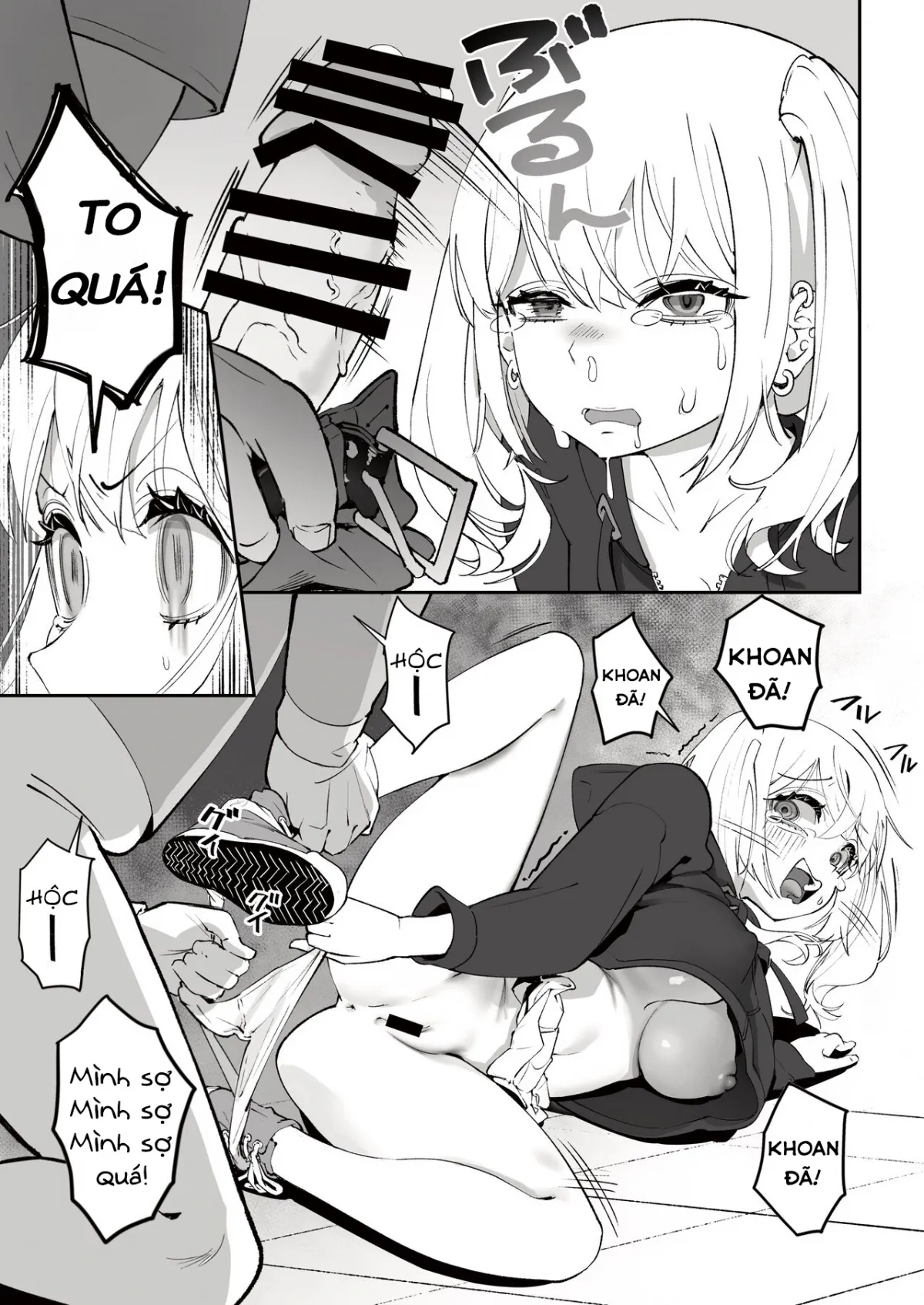 HentaiVN.net - Ảnh 9 - Cô nàng Gyaru và Anh nhân viên may mắn [Gyaru to Tenin] - Chap 1