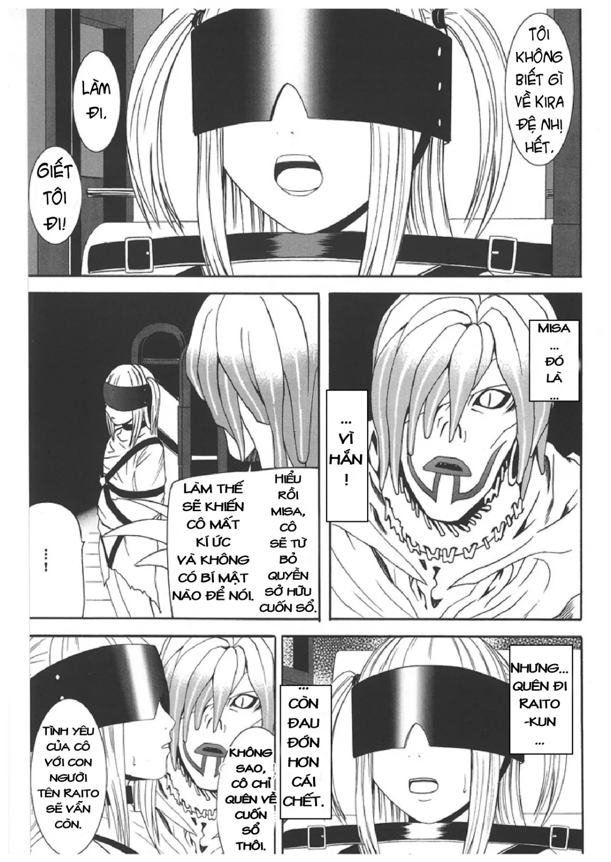 HentaiVN.net - Ảnh 3 - Death note ngoại truyện [Misa kiên cường; Misa hard] - Chap 1