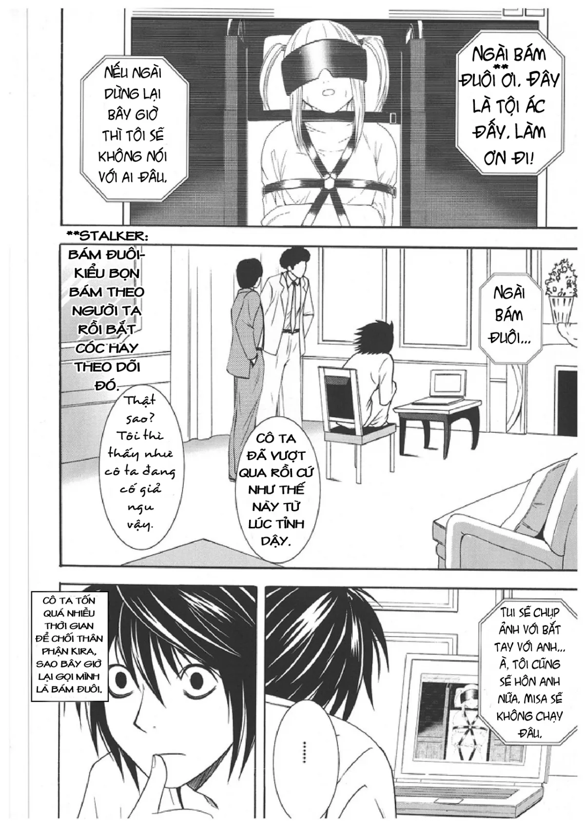 HentaiVN.net - Ảnh 6 - Death note ngoại truyện [Misa kiên cường; Misa hard] - Chap 1