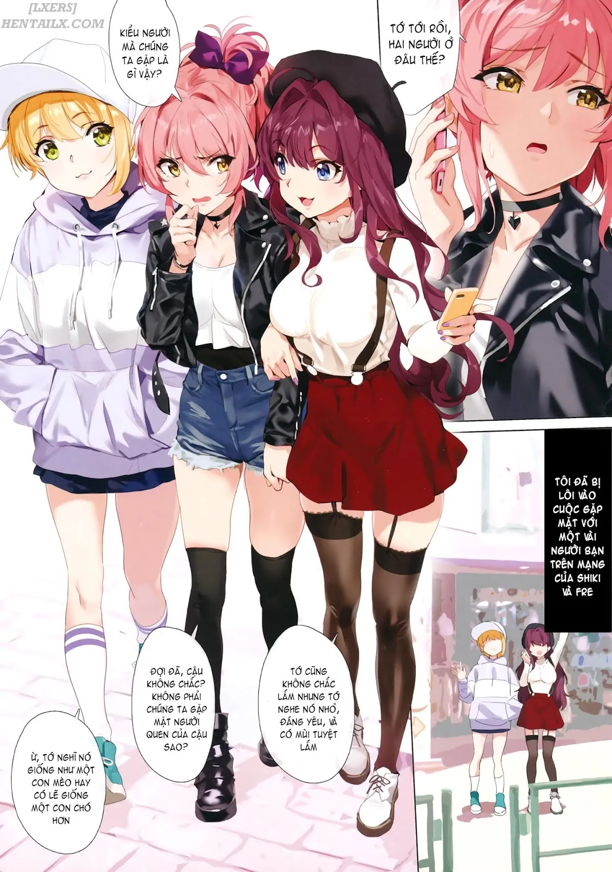 HentaiVN.net - Ảnh 3 - Hasamiuchi (The Idolmaster) - Chap 1