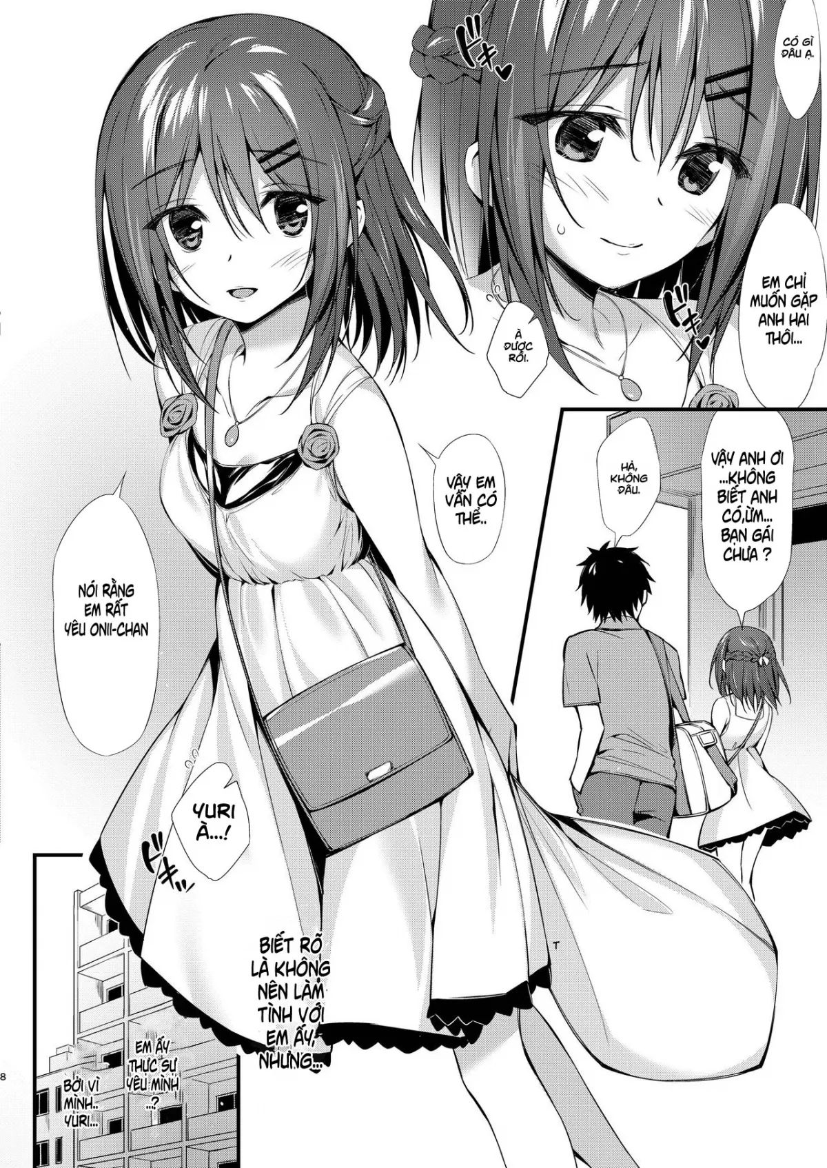 HentaiVN.net - Ảnh 8 - Watashi wa Onii-chan to Tsukiaitai - Chap 1
