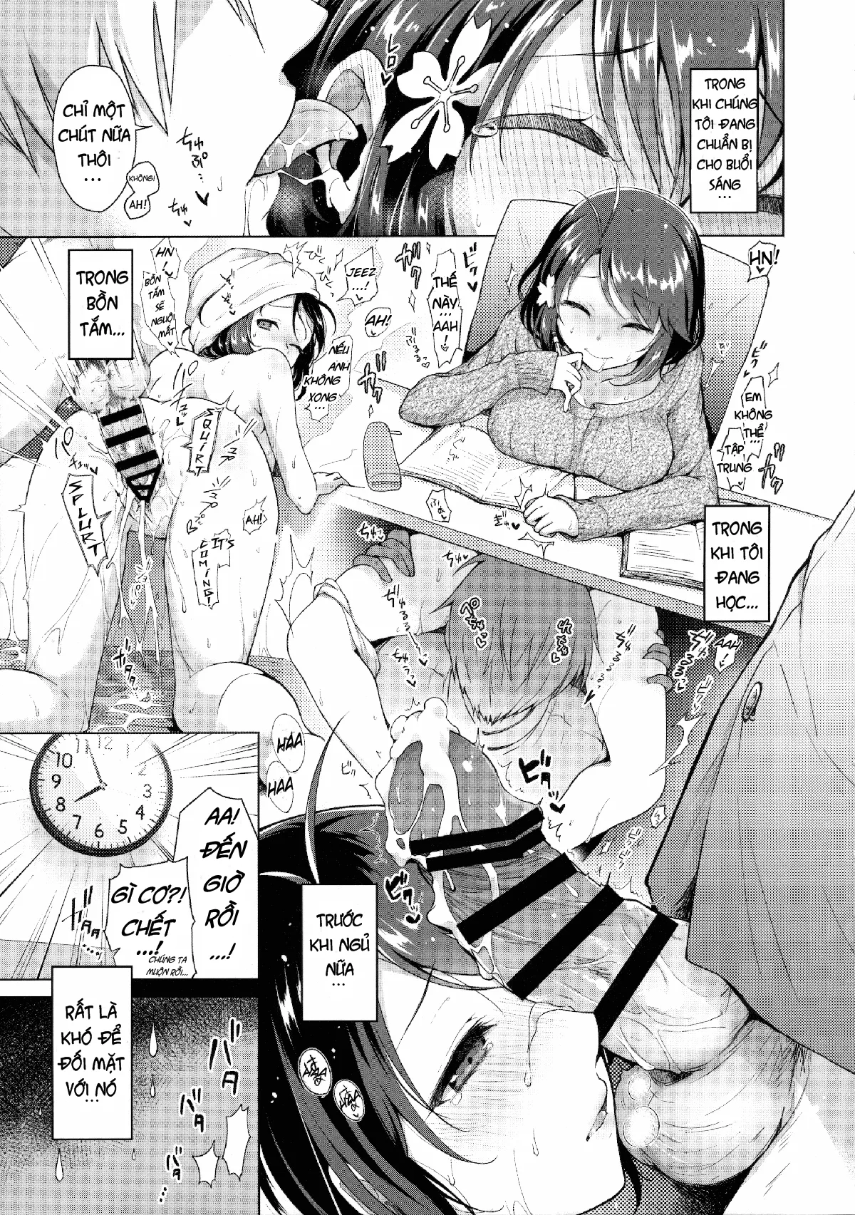 HentaiVN.net - Ảnh 7 - JK Yome Sakura no Kagai Jugyou - Chap 1