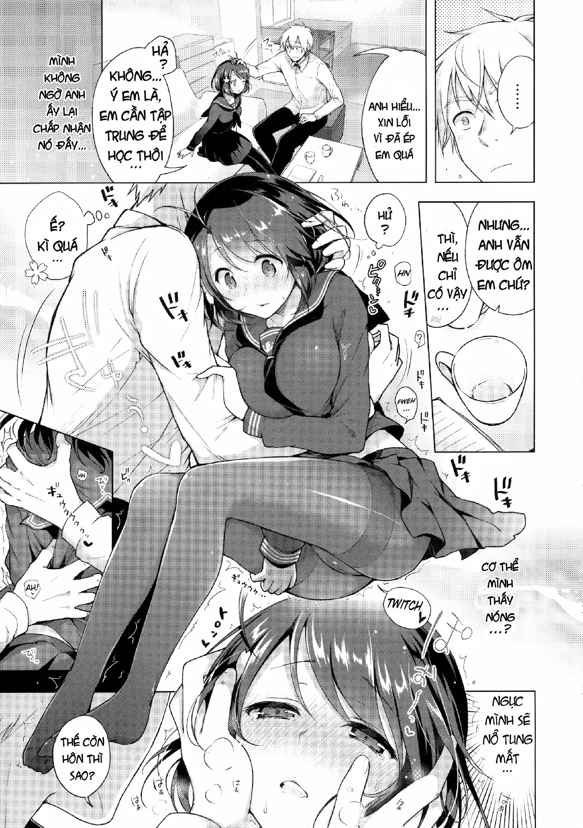 HentaiVN.net - Ảnh 9 - JK Yome Sakura no Kagai Jugyou - Chap 1