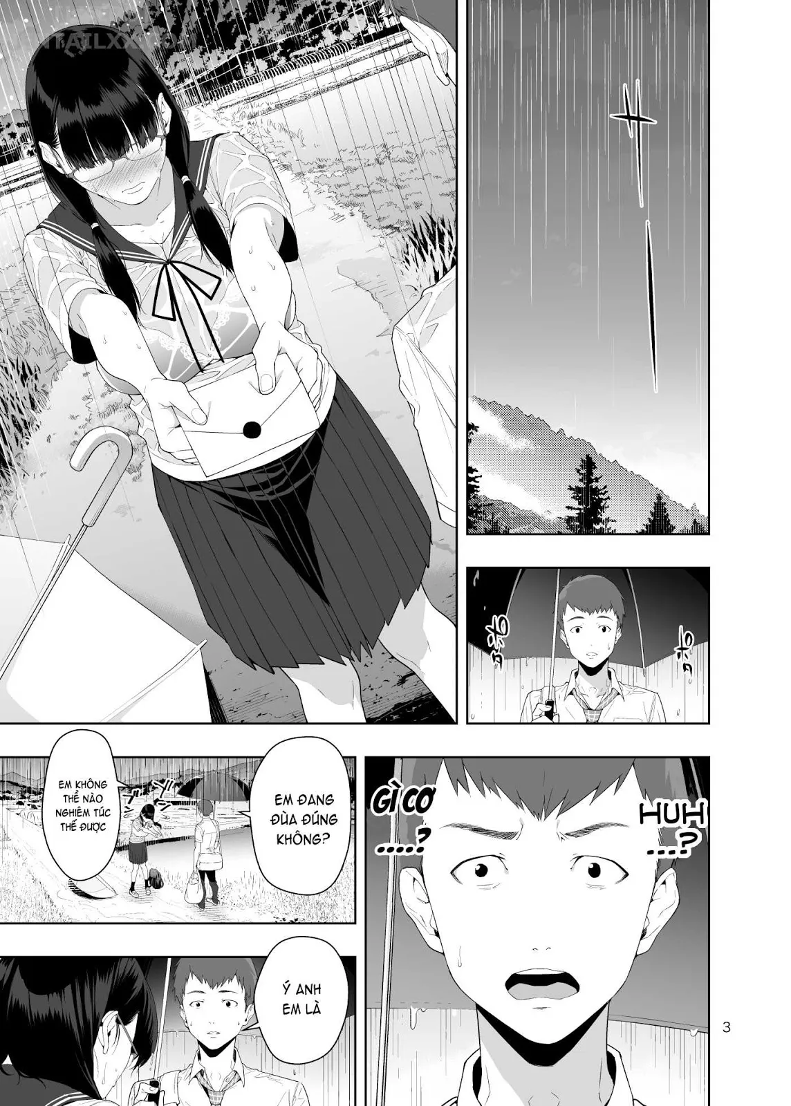 HentaiVN.net - Ảnh 3 - Rain -It Was My Sister Who Confessed To Me- [RAIN -Kokuhaku Shite Kita No Wa Imouto Datta-] - Chap 1