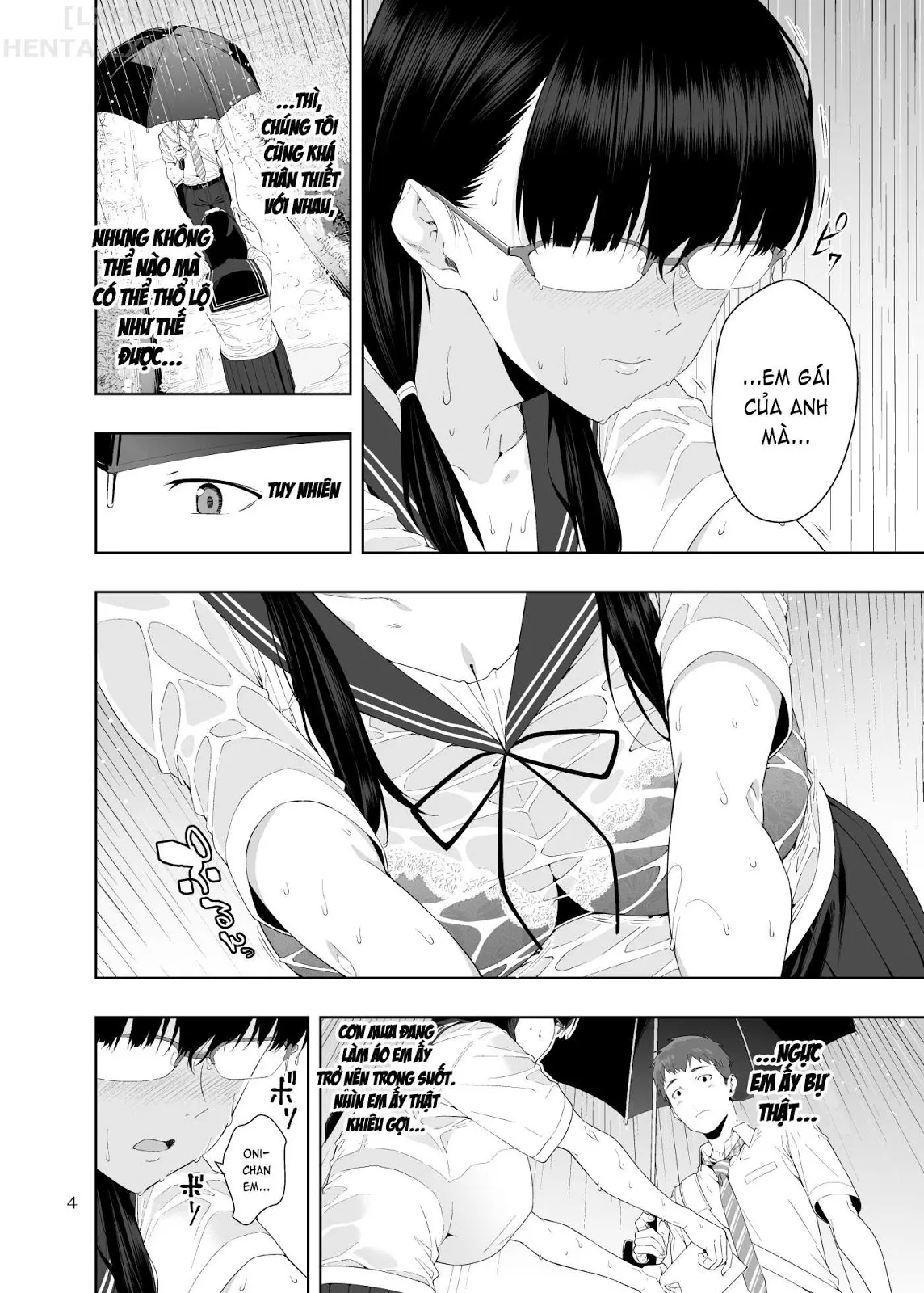 HentaiVN.net - Ảnh 4 - Rain -It Was My Sister Who Confessed To Me- [RAIN -Kokuhaku Shite Kita No Wa Imouto Datta-] - Chap 1
