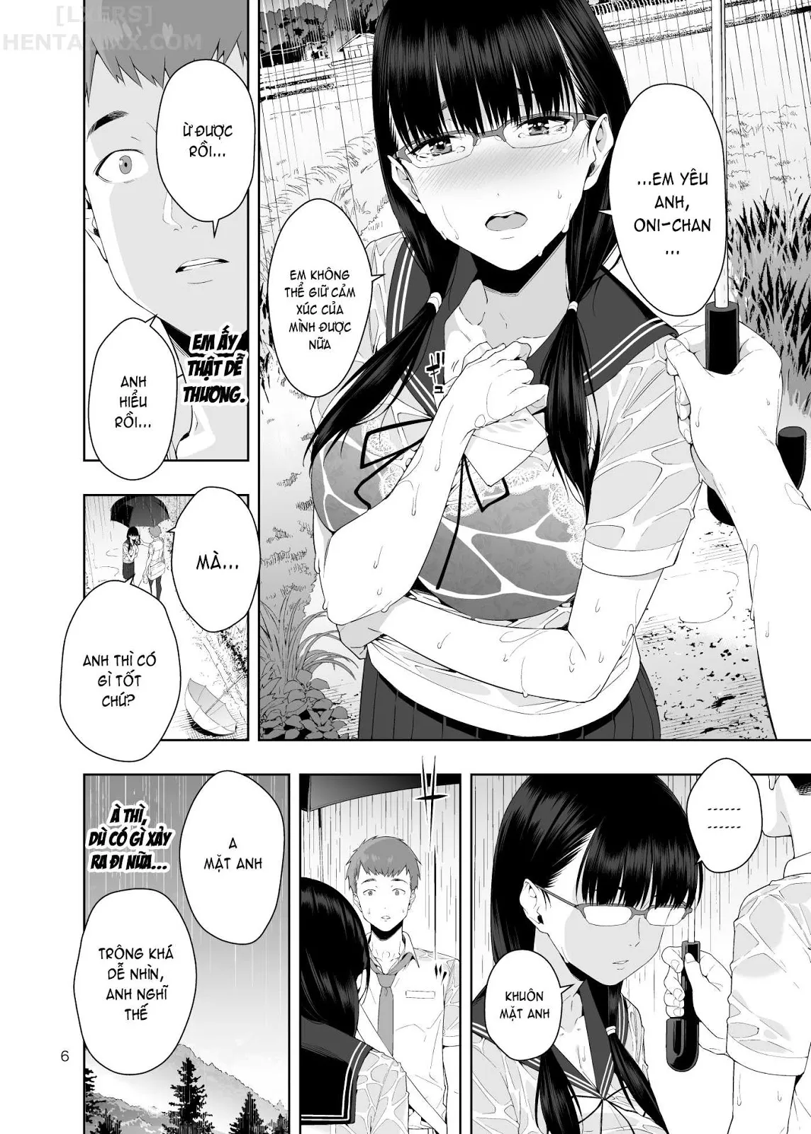 HentaiVN.net - Ảnh 6 - Rain -It Was My Sister Who Confessed To Me- [RAIN -Kokuhaku Shite Kita No Wa Imouto Datta-] - Chap 1