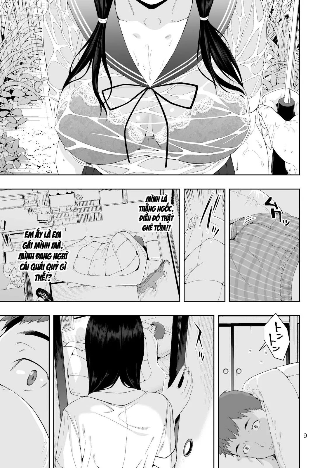 HentaiVN.net - Ảnh 9 - Rain -It Was My Sister Who Confessed To Me- [RAIN -Kokuhaku Shite Kita No Wa Imouto Datta-] - Chap 1