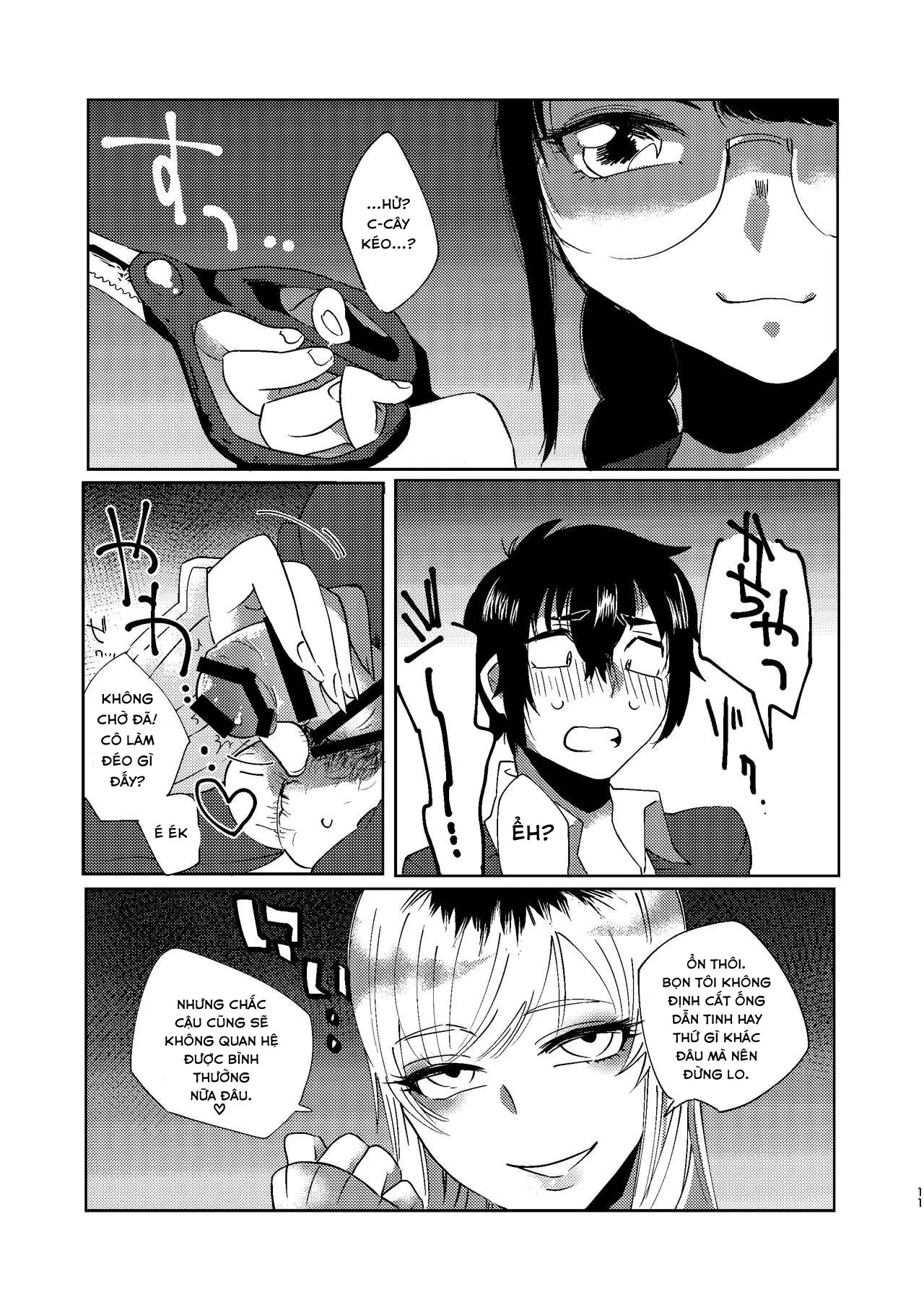 HentaiVN.net - Ảnh 12 - Zen Jinrui Kaizoukei Joshi-ka Keikaku 1 [Kế hoạch biến cả thế giới thành gái] - Chap 1