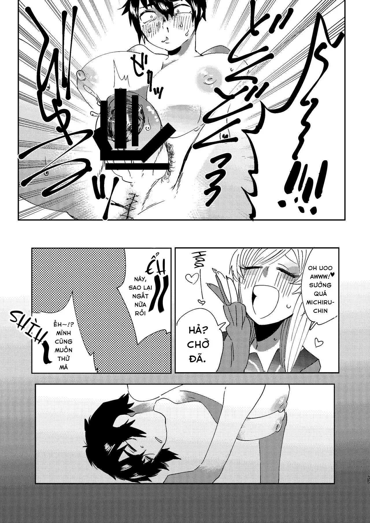HentaiVN.net - Ảnh 13 - Zen Jinrui Kaizoukei Joshi-ka Keikaku 1 [Kế hoạch biến cả thế giới thành gái] - Chap 2