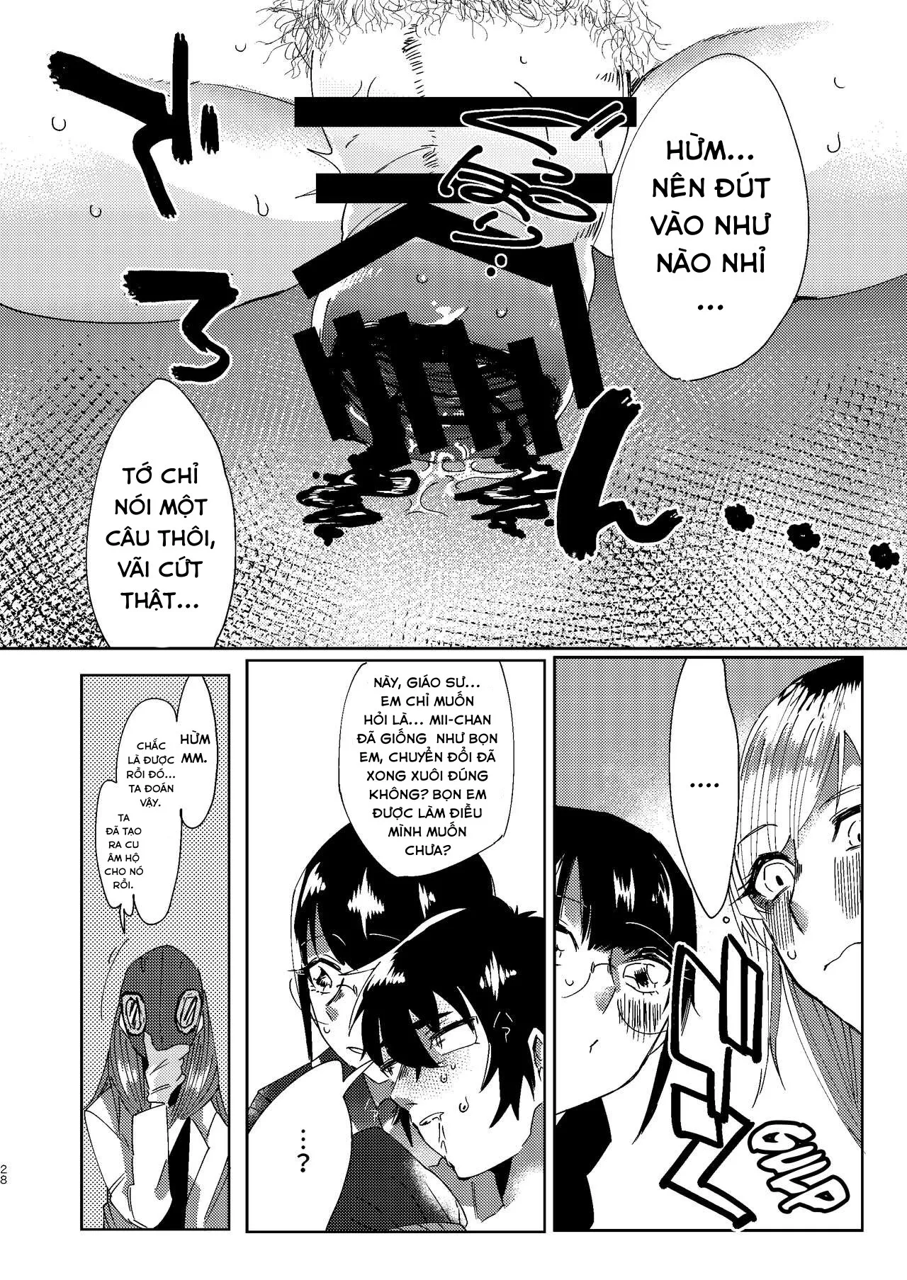 HentaiVN.net - Ảnh 6 - Zen Jinrui Kaizoukei Joshi-ka Keikaku 1 [Kế hoạch biến cả thế giới thành gái] - Chap 2