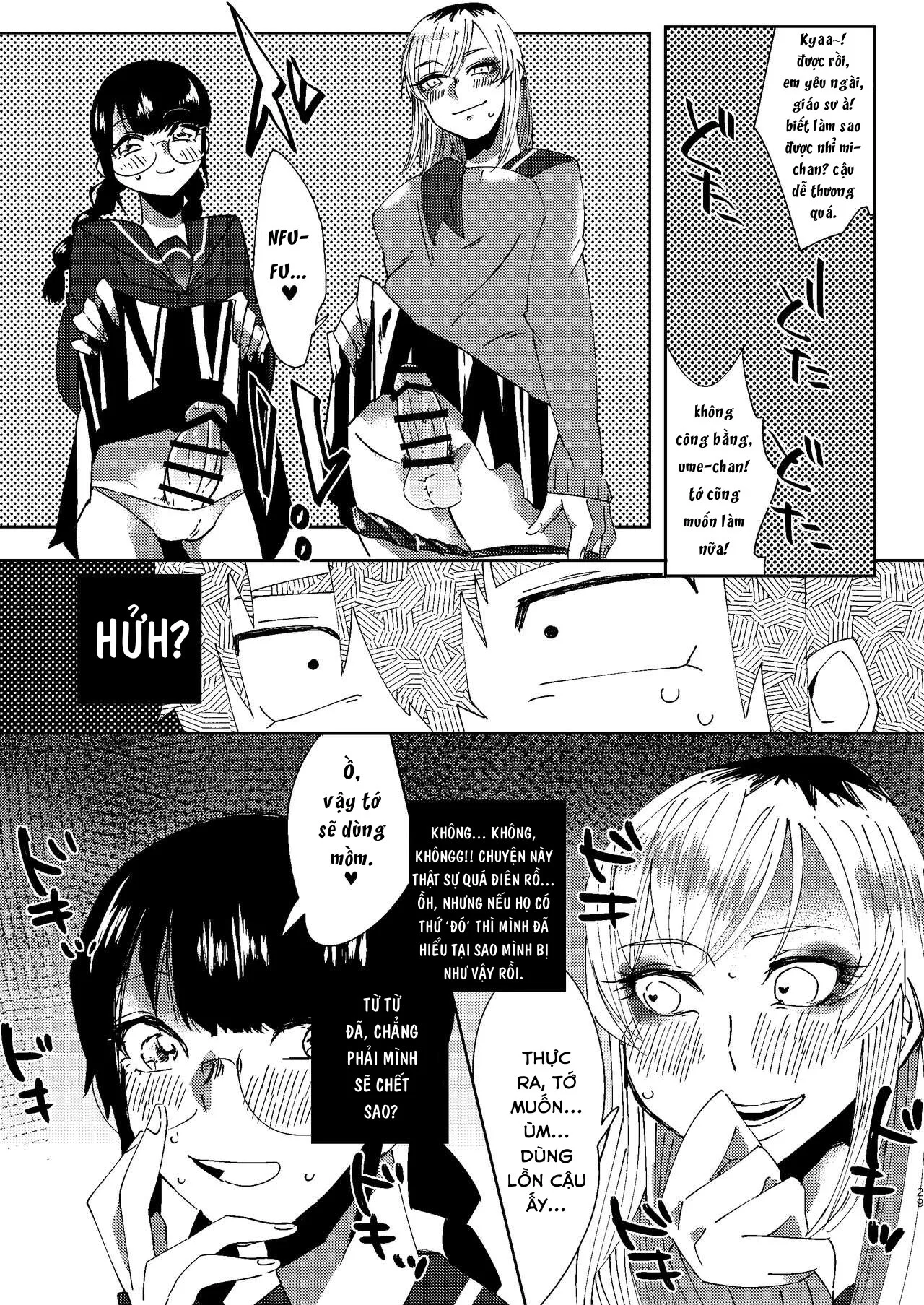 HentaiVN.net - Ảnh 7 - Zen Jinrui Kaizoukei Joshi-ka Keikaku 1 [Kế hoạch biến cả thế giới thành gái] - Chap 2