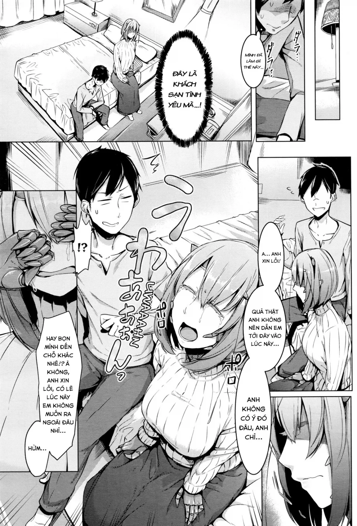 HentaiVN.net - Ảnh 6 - Love sTickness girl - Chap 1