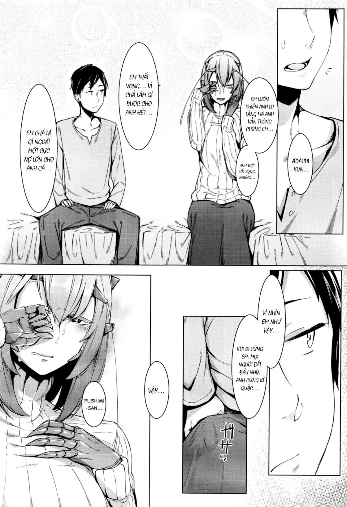 HentaiVN.net - Ảnh 7 - Love sTickness girl - Chap 1