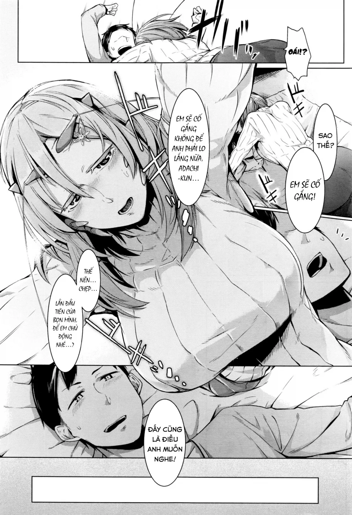 HentaiVN.net - Ảnh 9 - Love sTickness girl - Chap 1