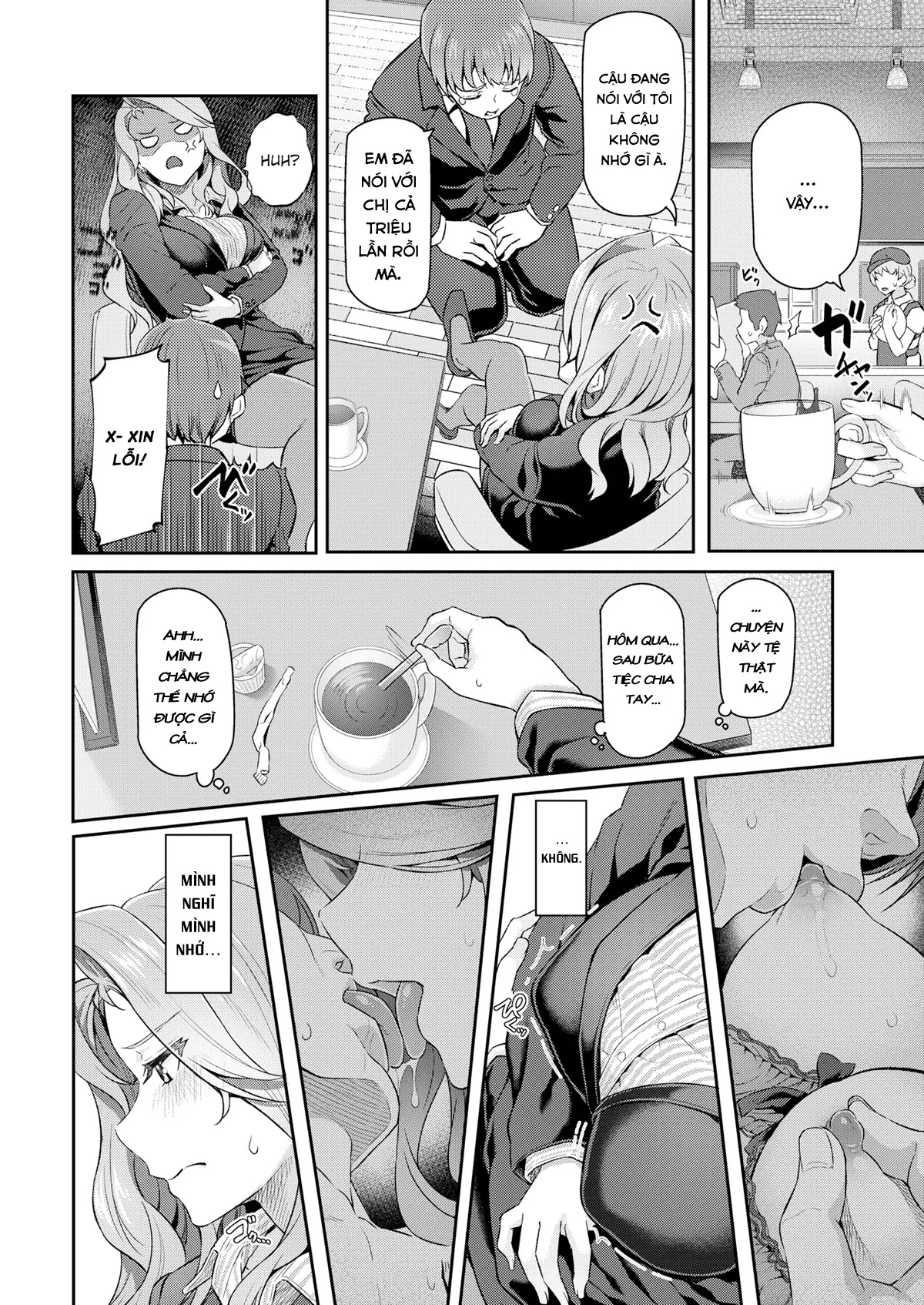 HentaiVN.net - Ảnh 4 - Playing Drunk - Chap 1