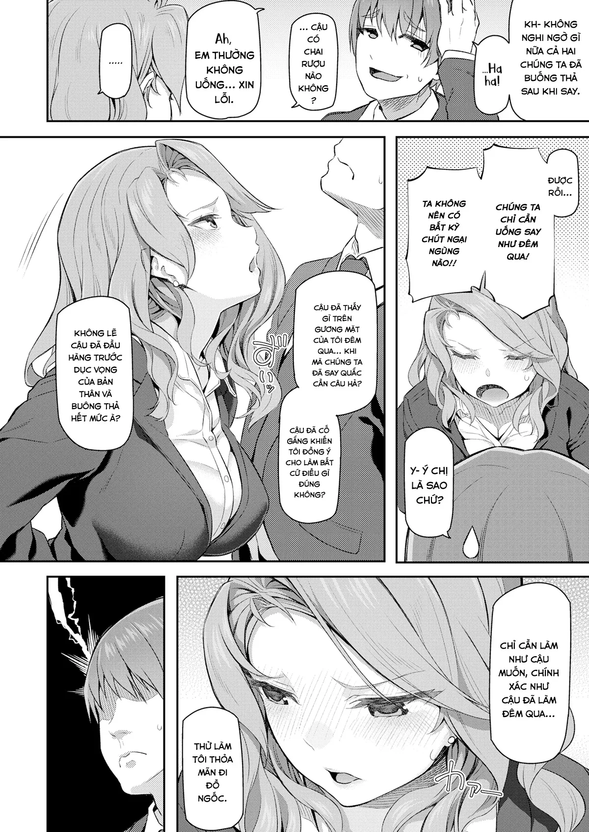 HentaiVN.net - Ảnh 8 - Playing Drunk - Chap 1