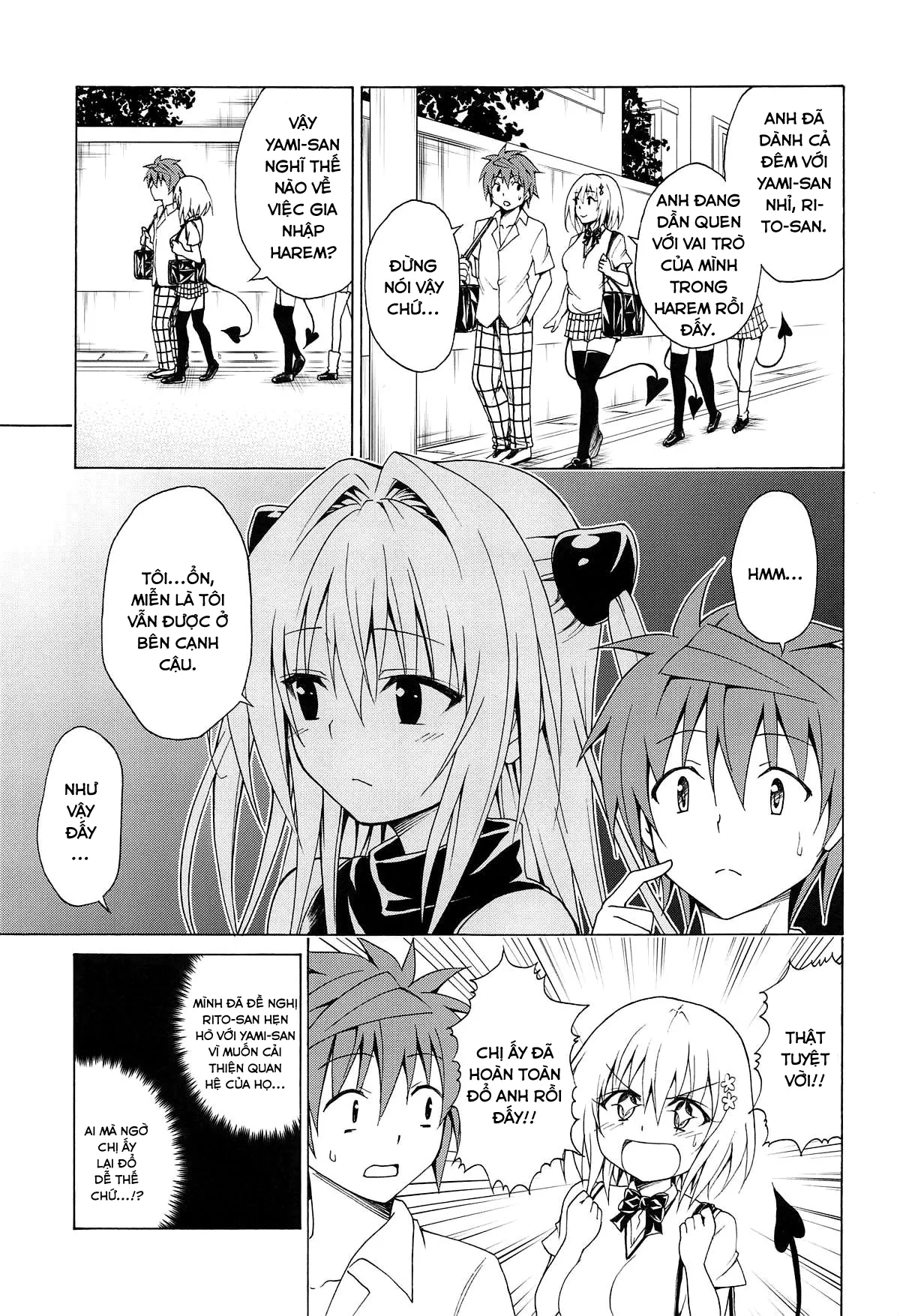 HentaiVN.net - Ảnh 2 - Mezase! Rakuen Keikaku Vol 5 (To LOVE-Ru) - Chap 1