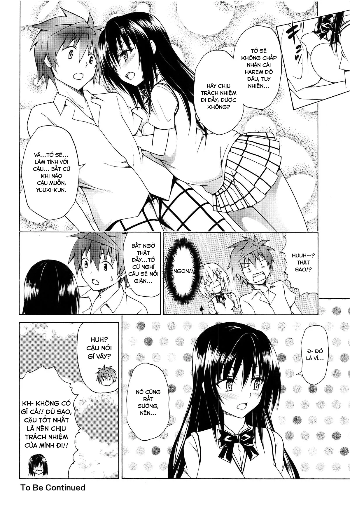 HentaiVN.net - Ảnh 35 - Mezase! Rakuen Keikaku Vol 5 (To LOVE-Ru) - Chap 1