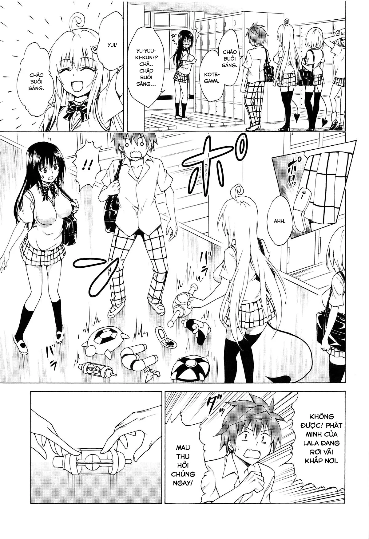 HentaiVN.net - Ảnh 4 - Mezase! Rakuen Keikaku Vol 5 (To LOVE-Ru) - Chap 1