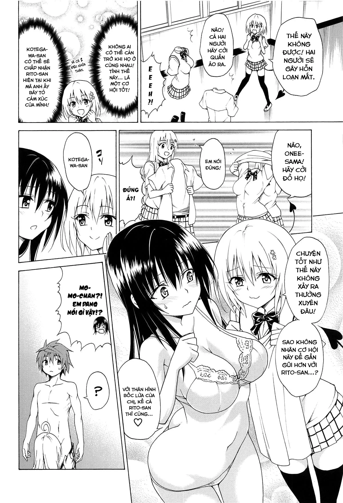 HentaiVN.net - Ảnh 7 - Mezase! Rakuen Keikaku Vol 5 (To LOVE-Ru) - Chap 1