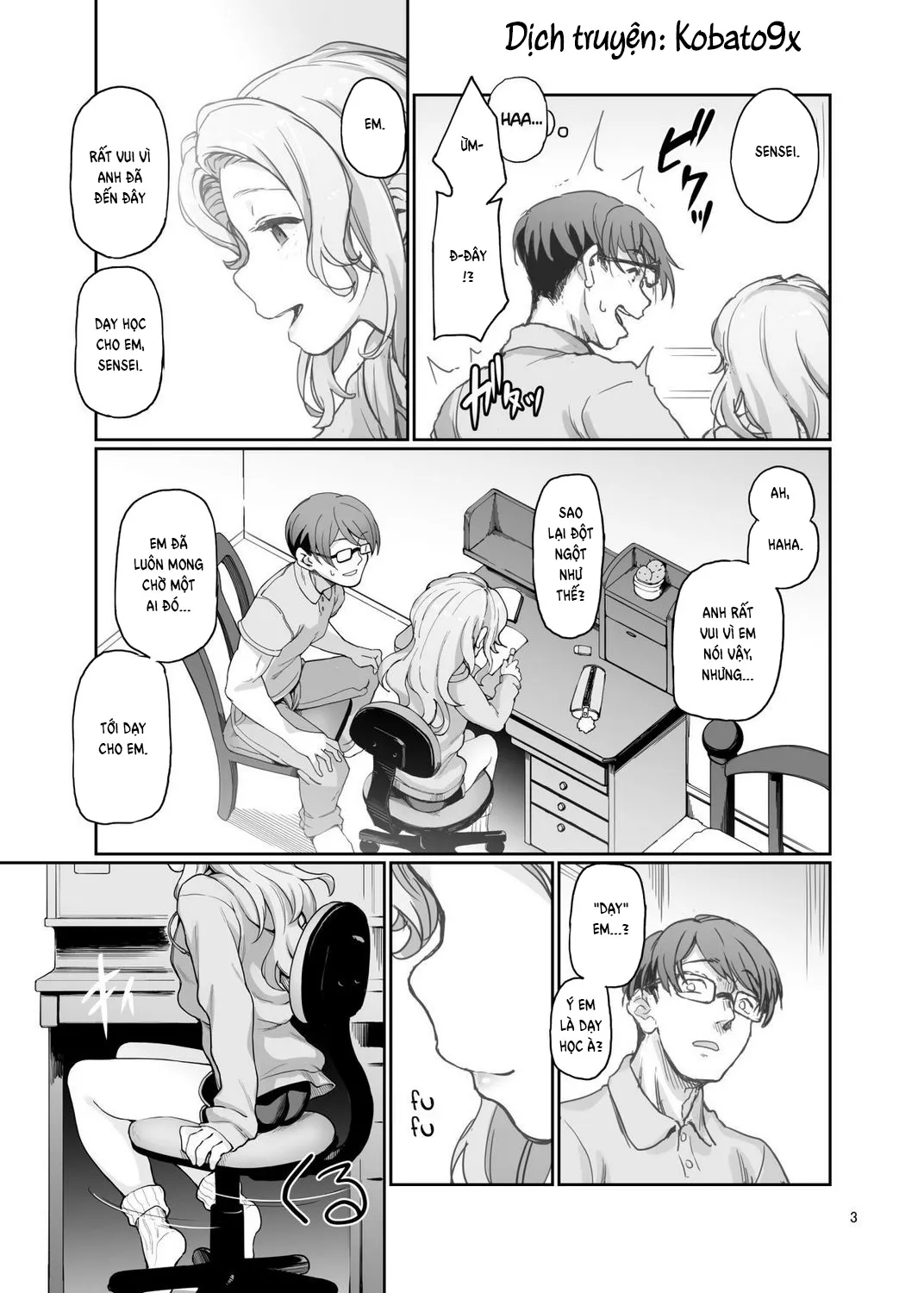 HentaiVN.net - Ảnh 5 - What a Private Tutor Needs [Katei Kyoushi no Hitsuyou na] - Chap 1