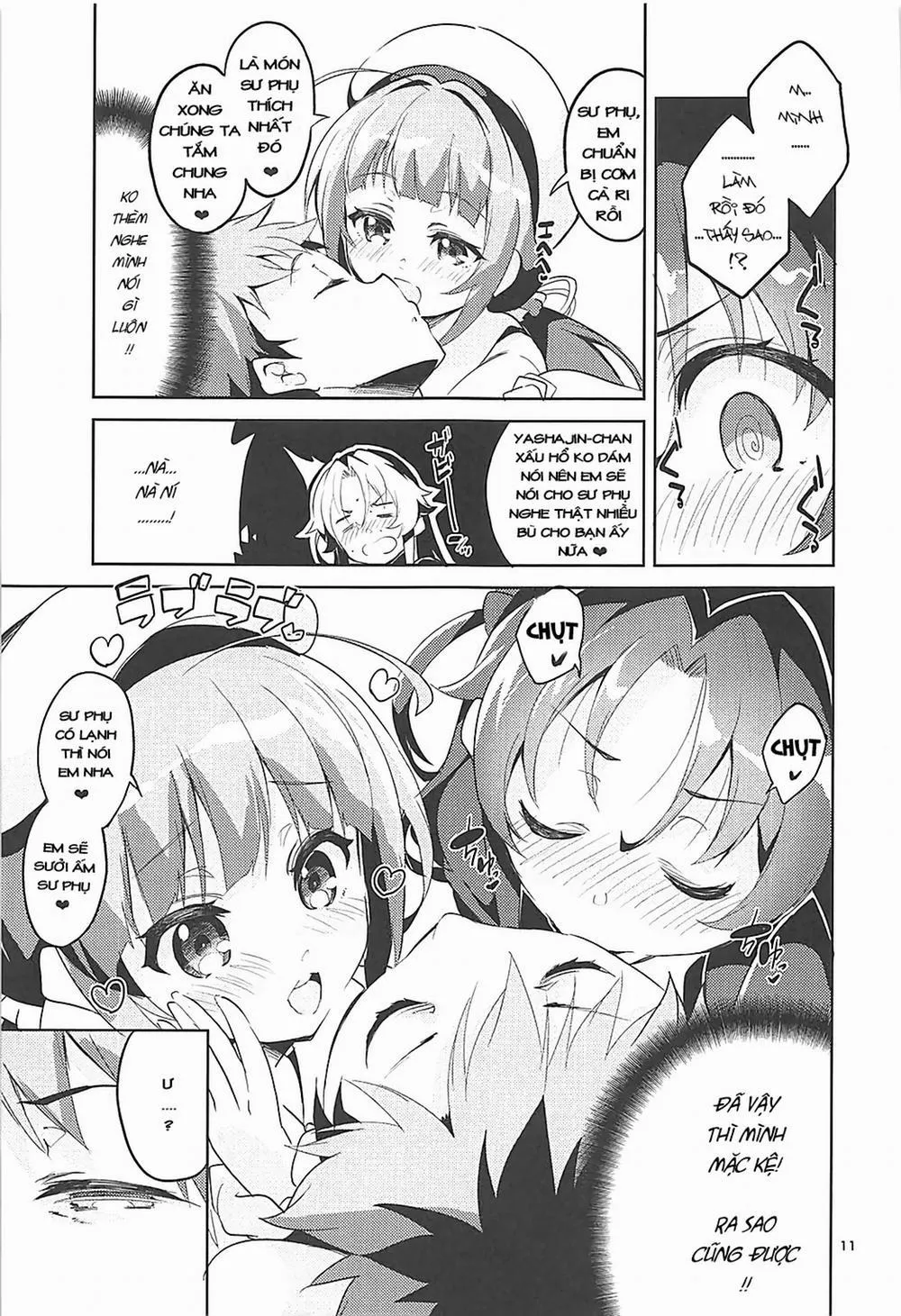 HentaiVN.net - Ảnh 10 - [Loli] Otsukaresama desu Shisho (Ryuuou no Oshigoto!) - Chap 1
