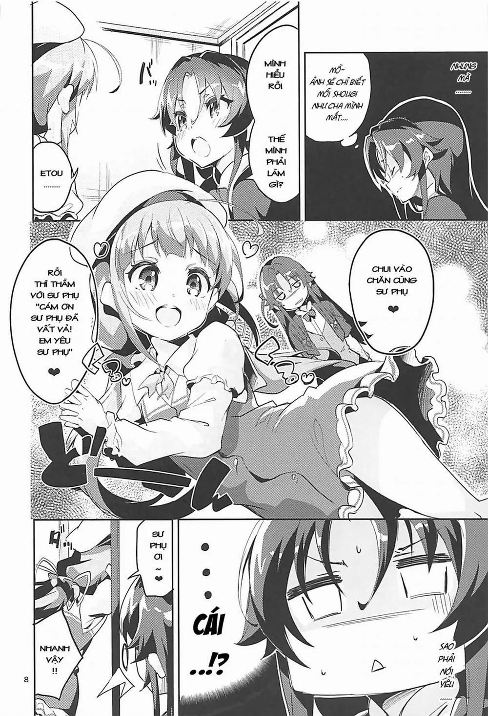 HentaiVN.net - Ảnh 7 - [Loli] Otsukaresama desu Shisho (Ryuuou no Oshigoto!) - Chap 1