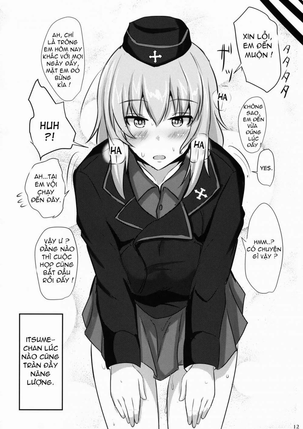 HentaiVN.net - Ảnh 11 - Onayami Itsumi-san (Girls und Panzer) - Chap 1