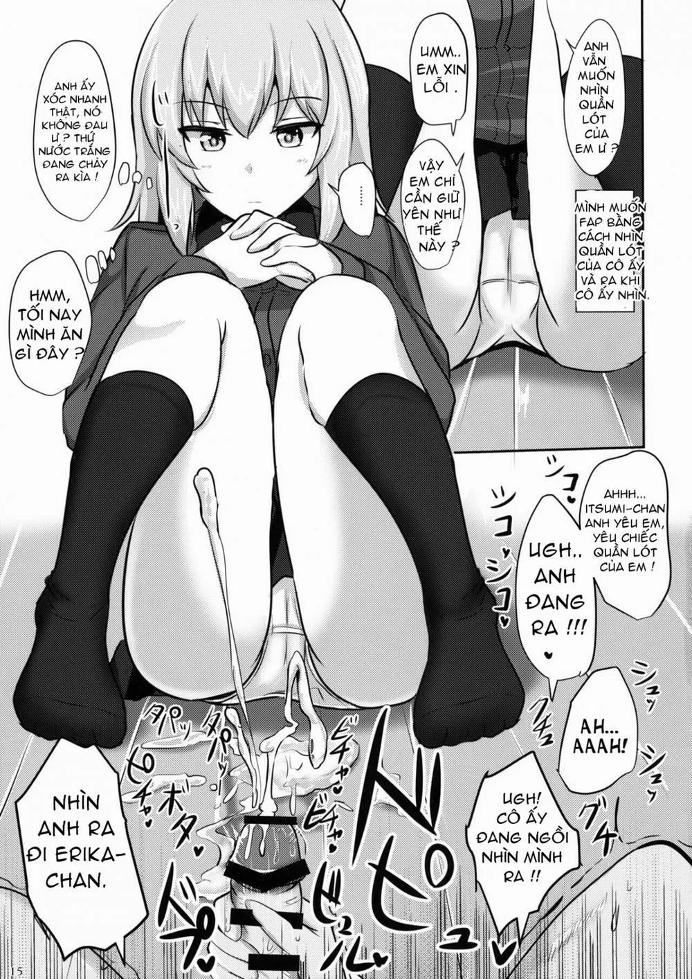 HentaiVN.net - Ảnh 13 - Onayami Itsumi-san (Girls und Panzer) - Chap 1