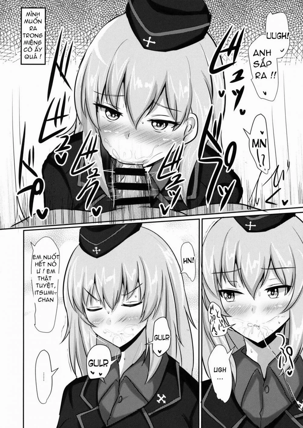 HentaiVN.net - Ảnh 7 - Onayami Itsumi-san (Girls und Panzer) - Chap 1