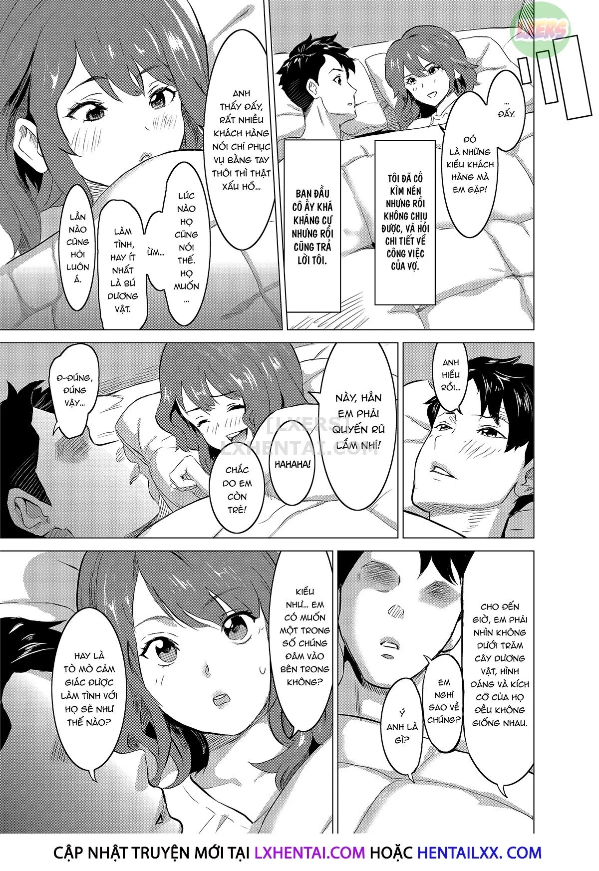 HentaiVN.net - Ảnh 13 - Tôi bắt vợ tôi làm việc tại nhà thổ - Chap 1