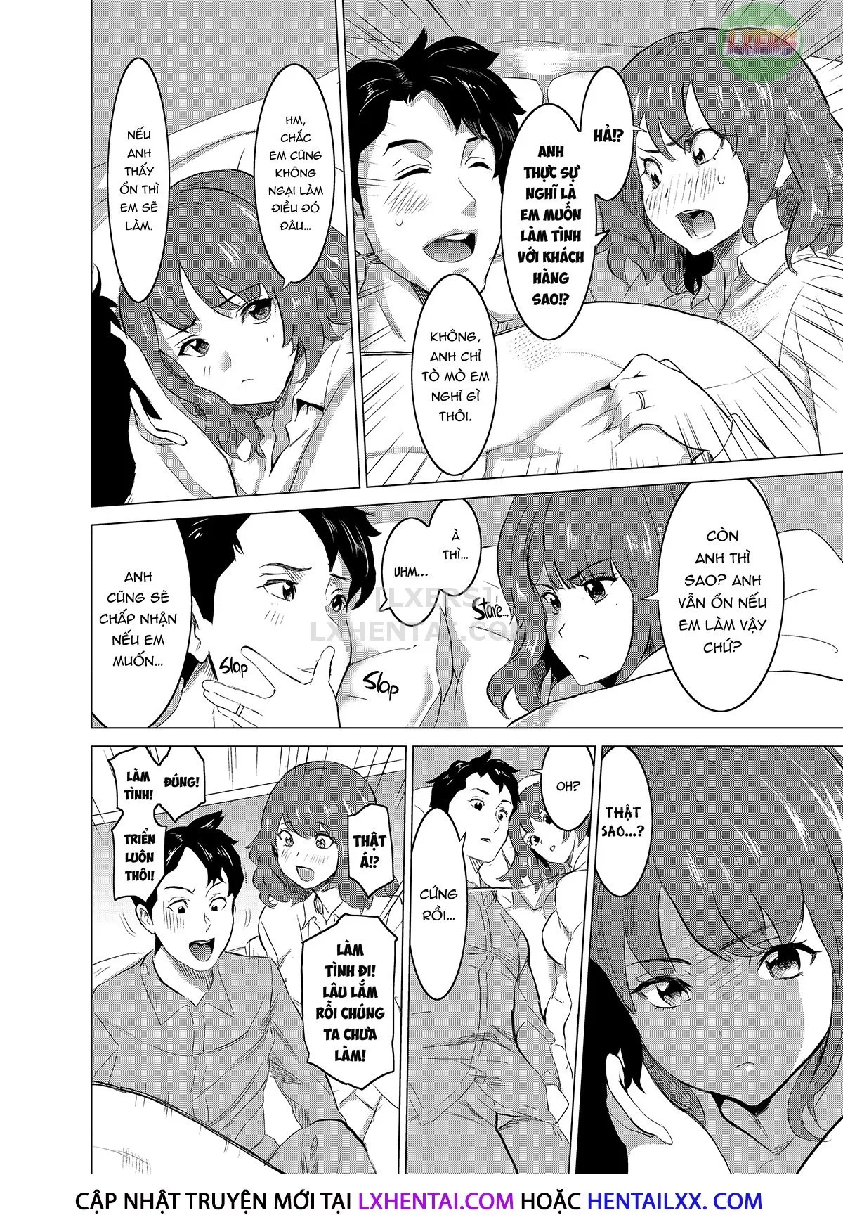 HentaiVN.net - Ảnh 14 - Tôi bắt vợ tôi làm việc tại nhà thổ - Chap 1
