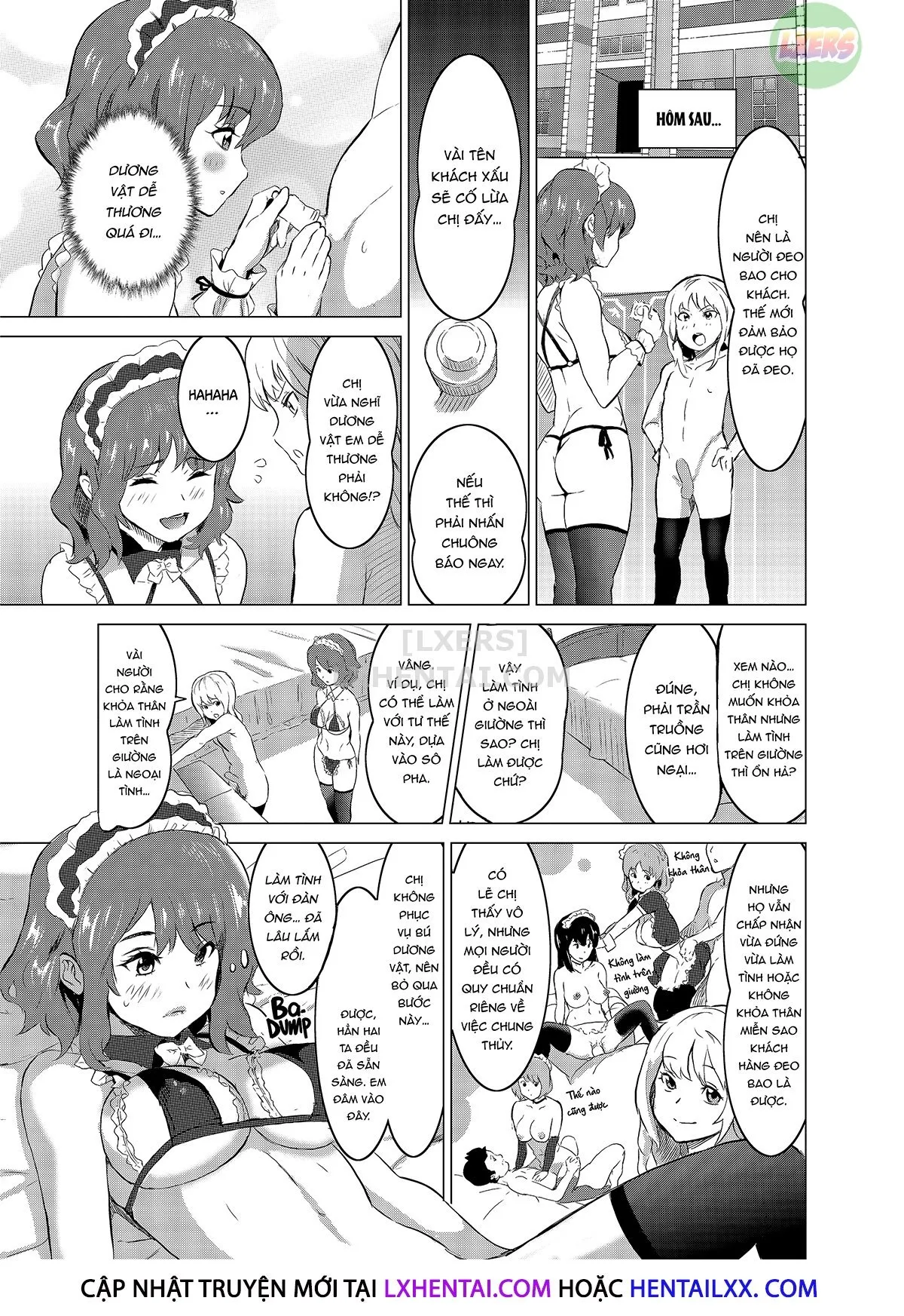 HentaiVN.net - Ảnh 19 - Tôi bắt vợ tôi làm việc tại nhà thổ - Chap 1