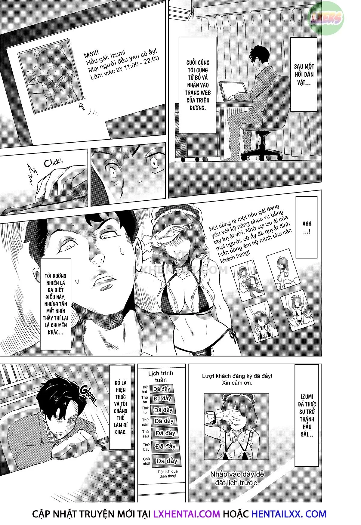HentaiVN.net - Ảnh 23 - Tôi bắt vợ tôi làm việc tại nhà thổ - Chap 1